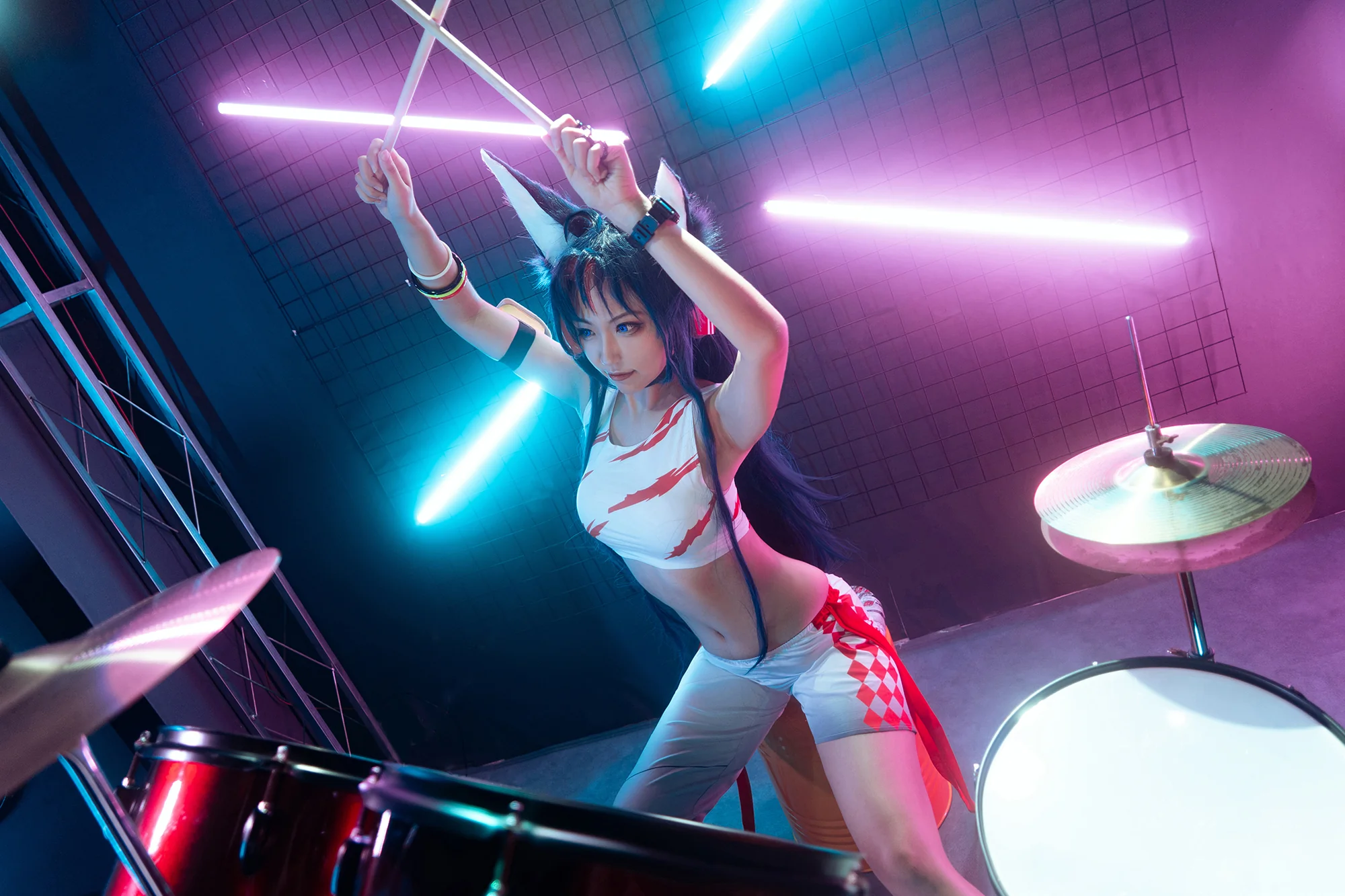 明日方舟-煌 爆裂菲林 COS写真