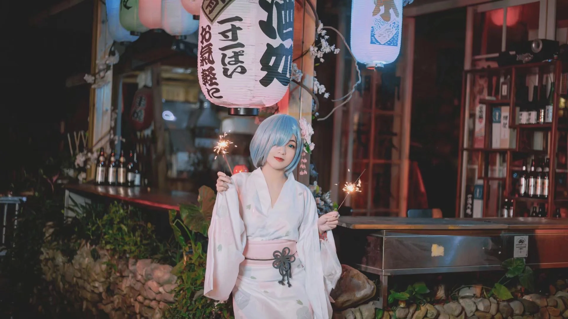 从零开始的异世界生活蕾姆和服浴衣COS写真正片
