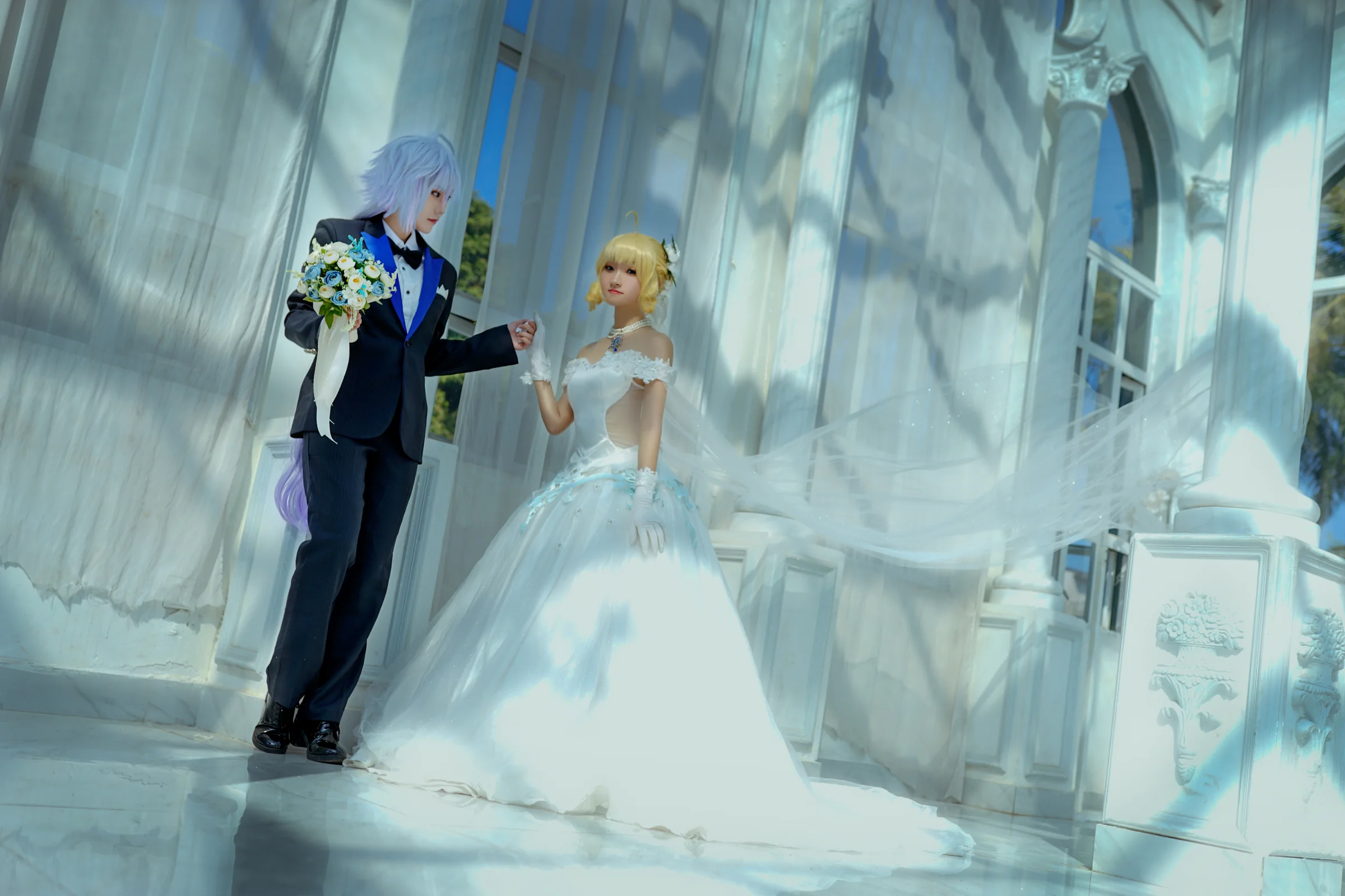 fgo 阿瓦隆庆典COS写真