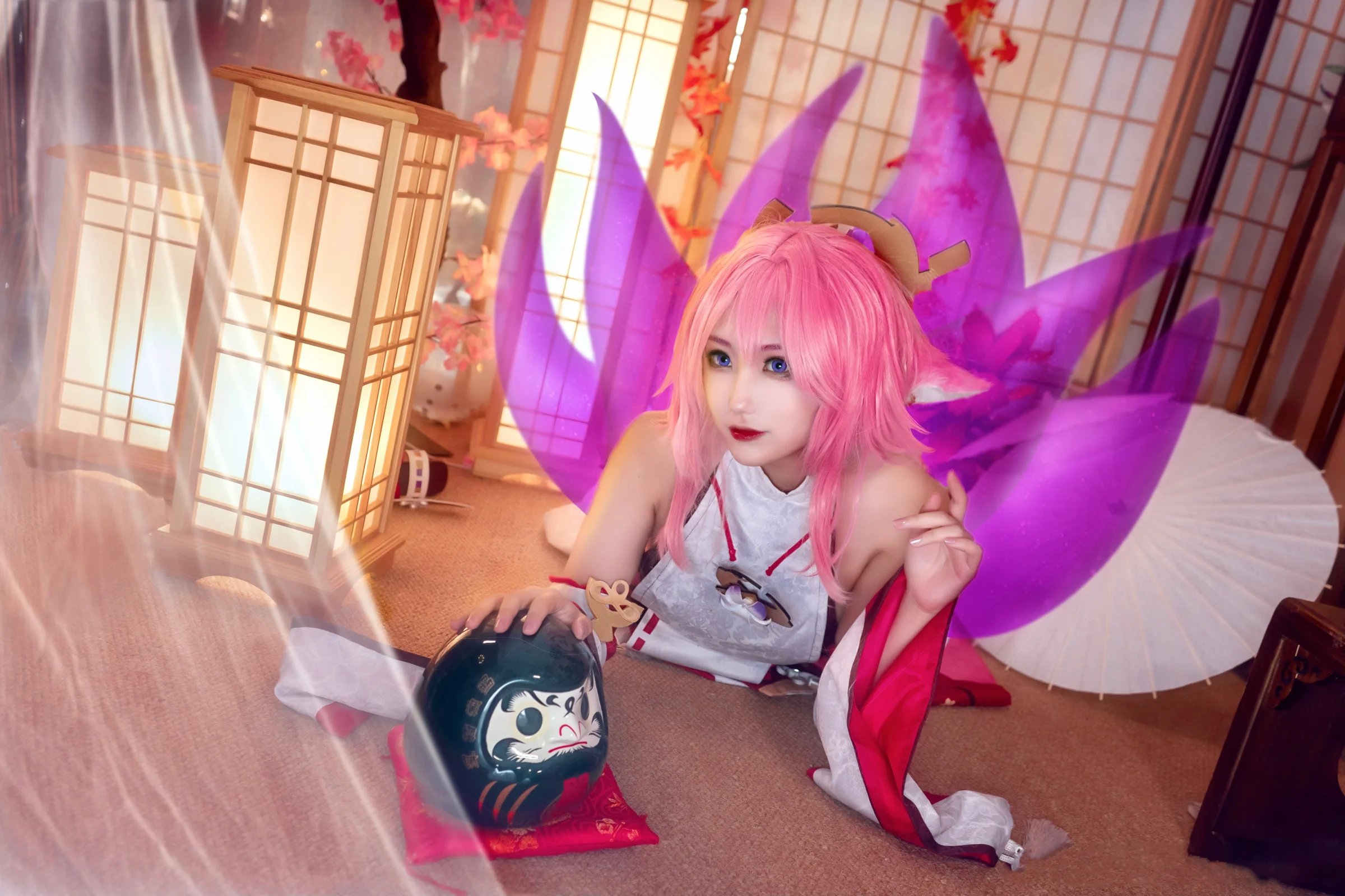 《原神》八重神子COS写真