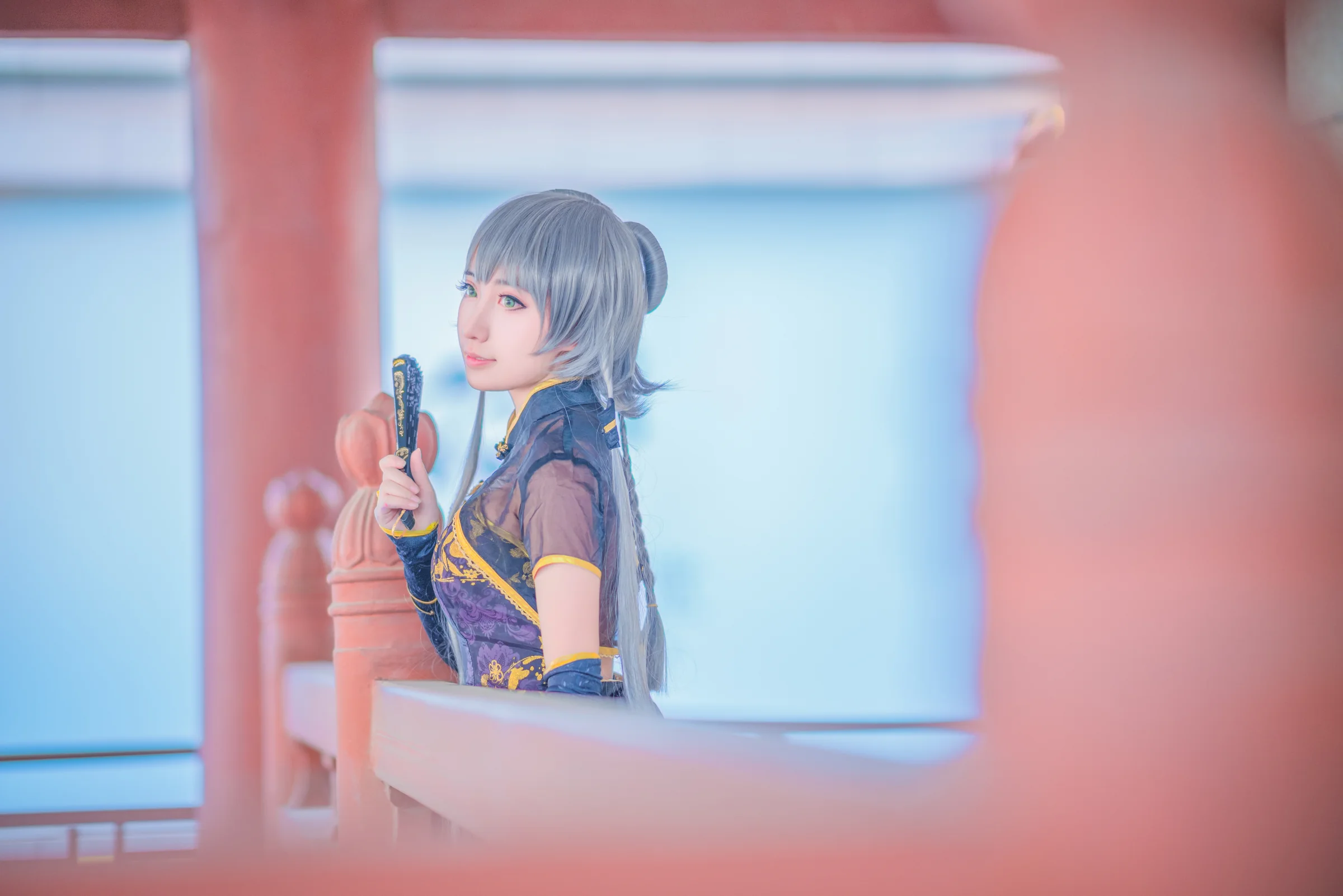 金丝雀洛天依&miku COS写真
