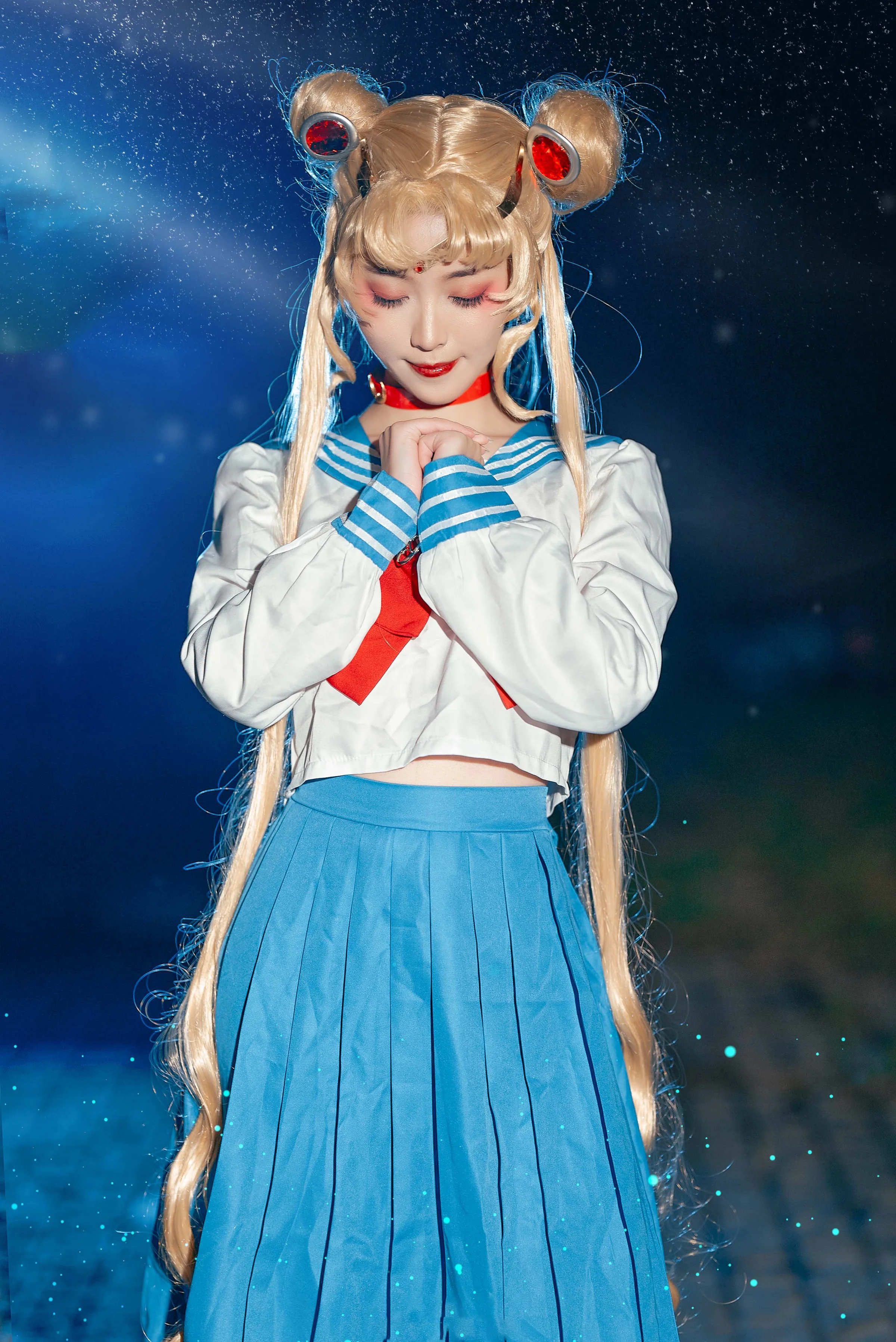 《美少女战士》月野兔COS写真