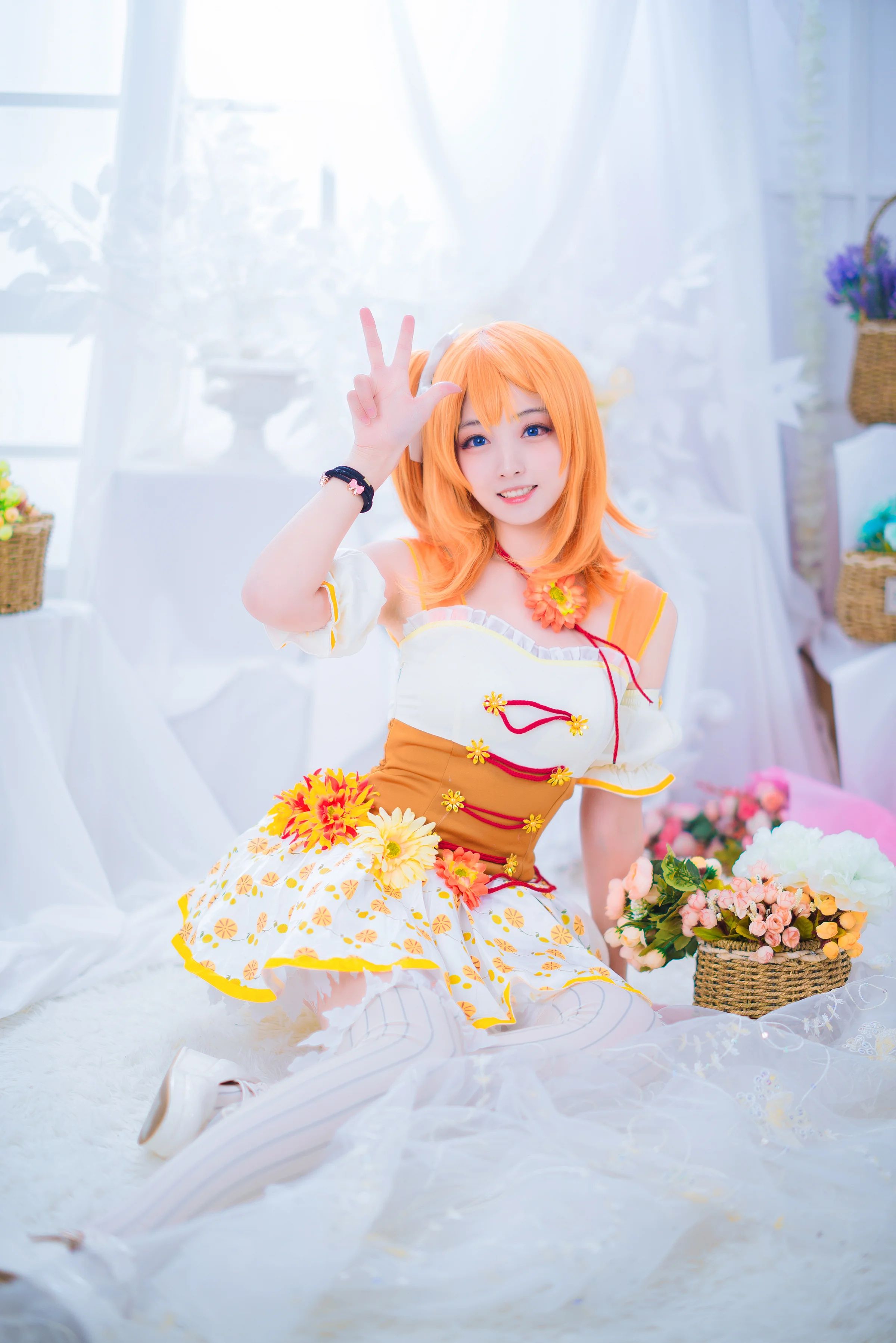 高坂穗乃果 花精灵果COS写真