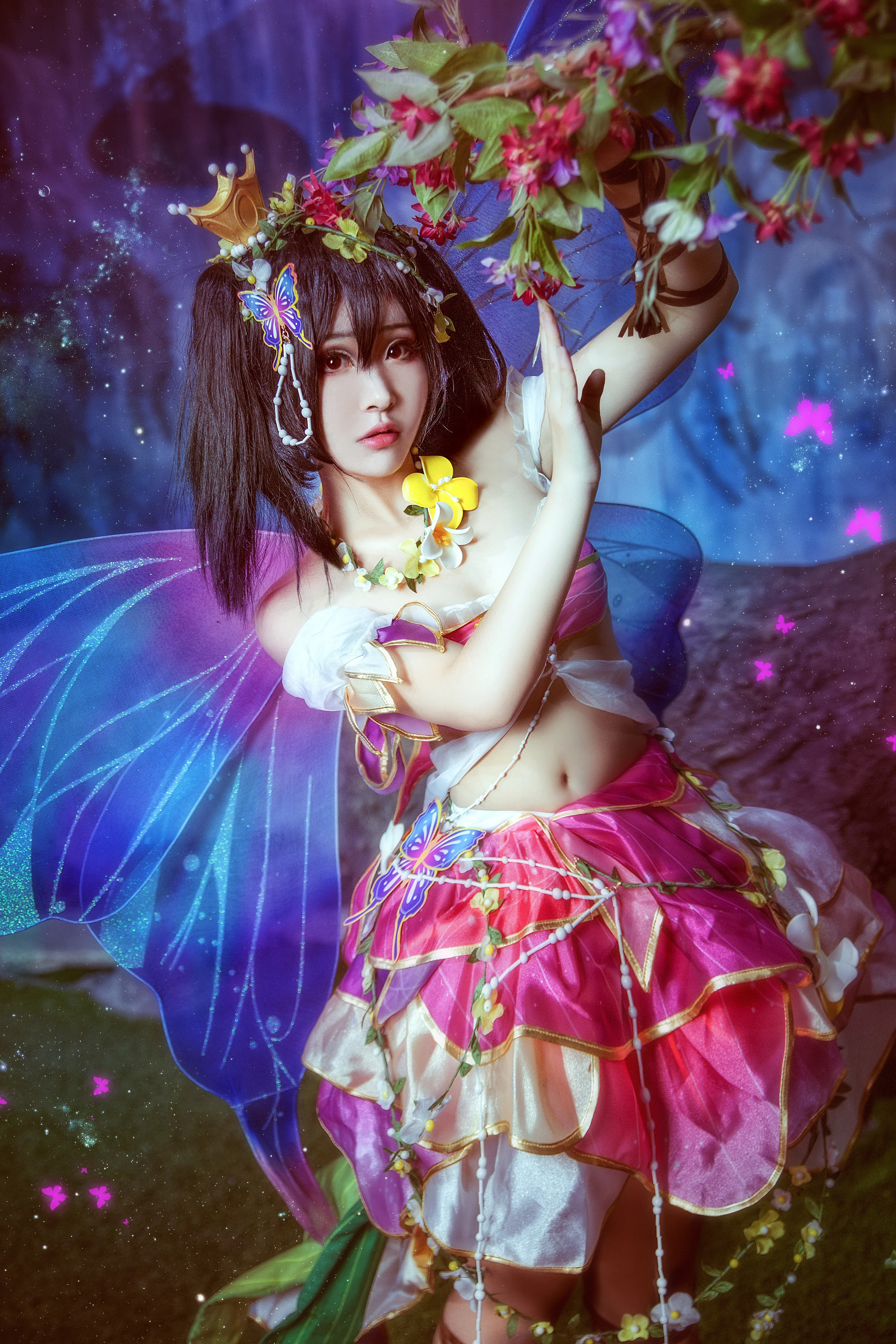 LL花妖精觉醒妮可COS写真