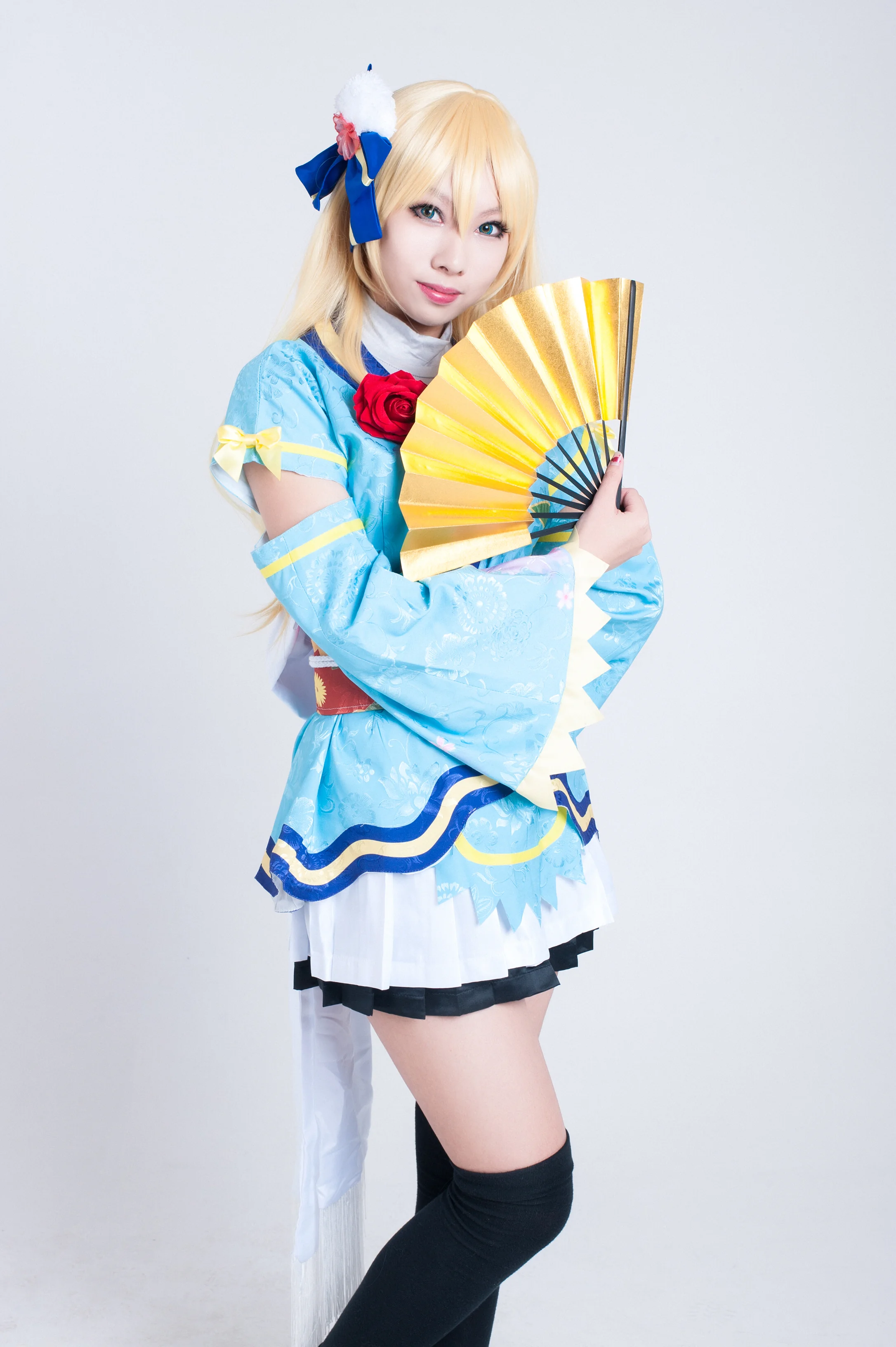 love live绚濑绘里aa打歌服和服COS写真