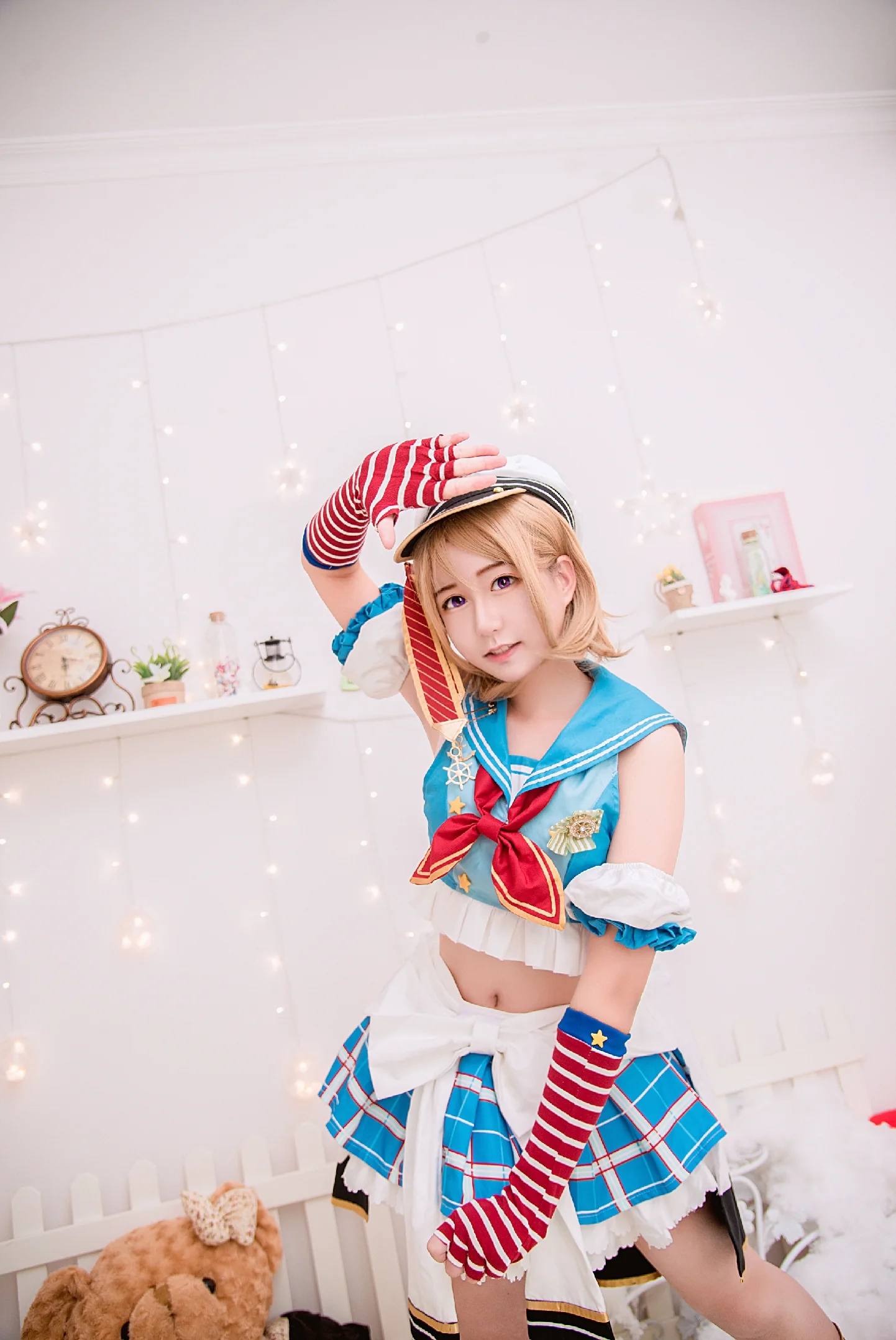 lovelive小泉花阳海军觉醒COS写真