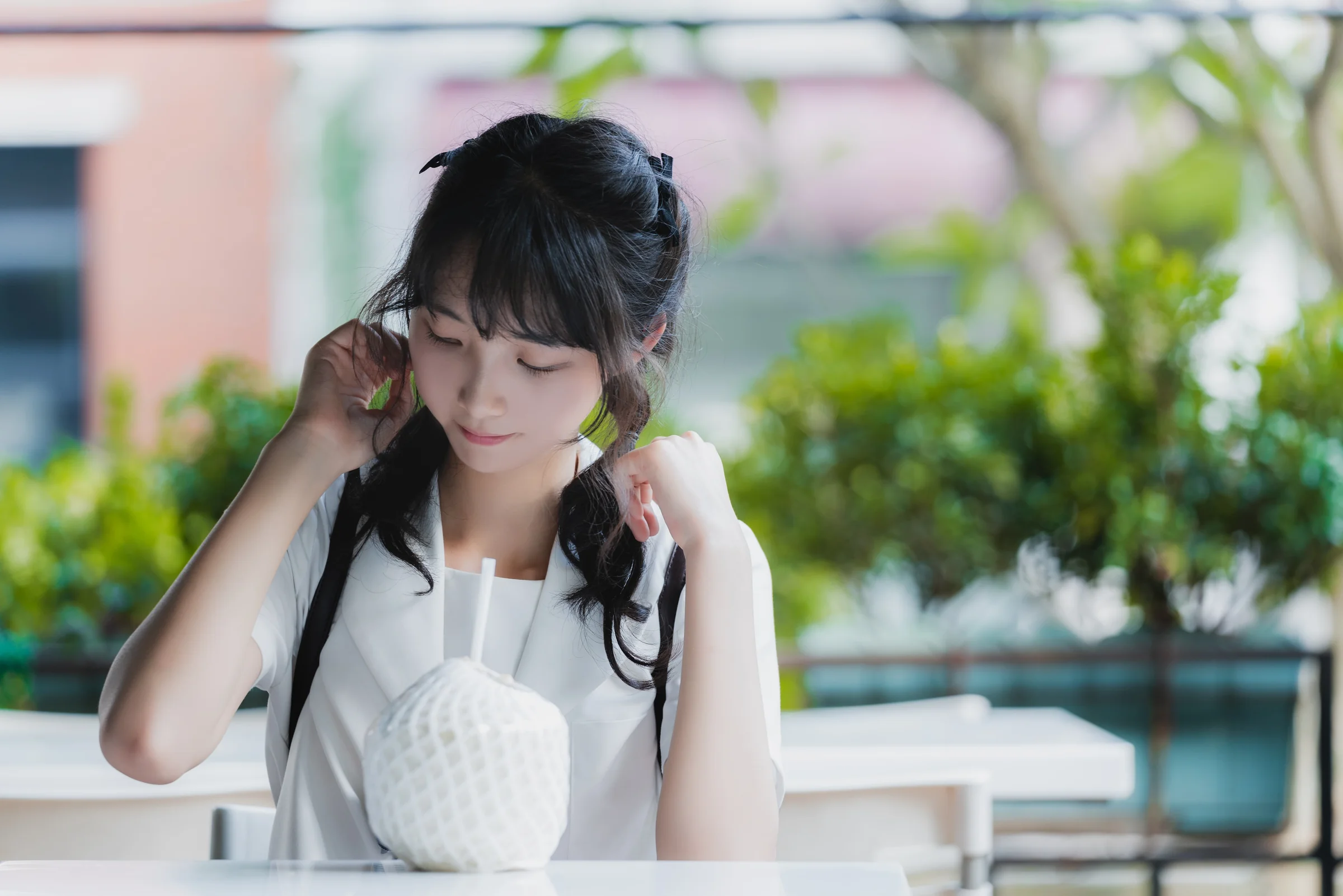 西呱呀呀呀 – 制服的西瓜｜高清图片集
