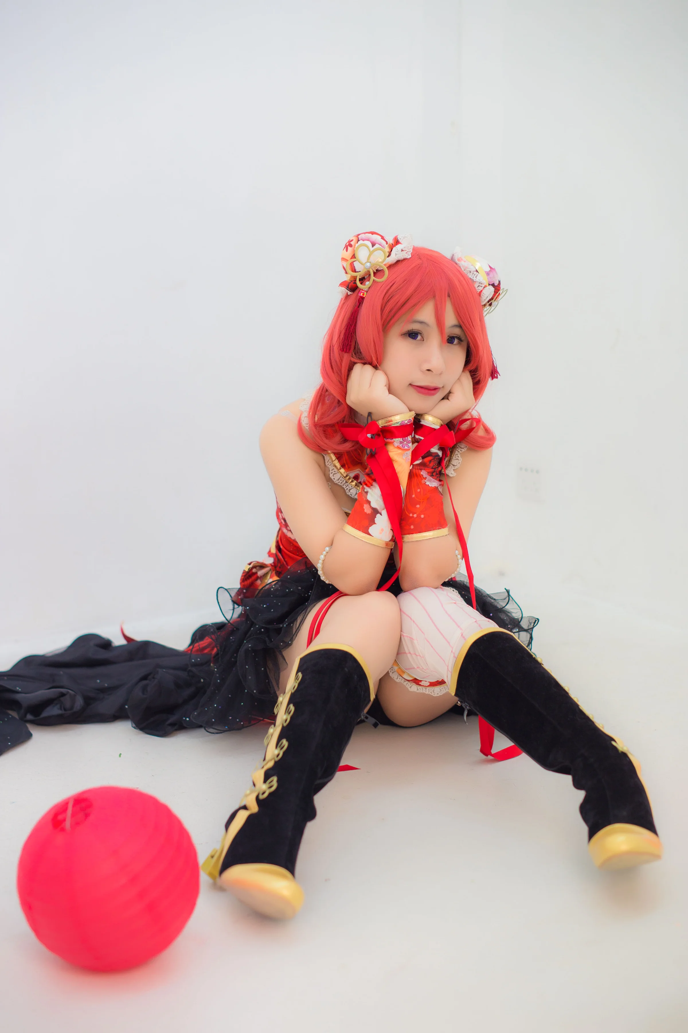 lovelive旗袍觉醒西木野真姬COS写真