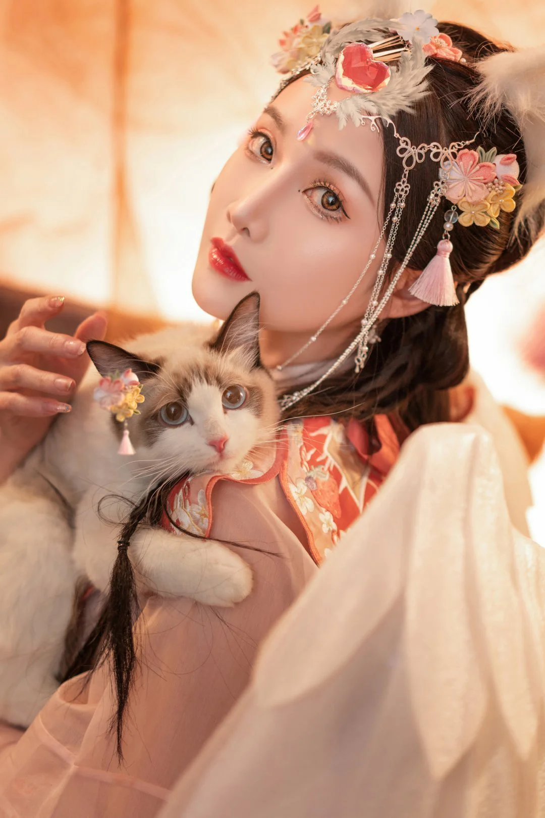 灵猫传 布天蛮蛮COS写真