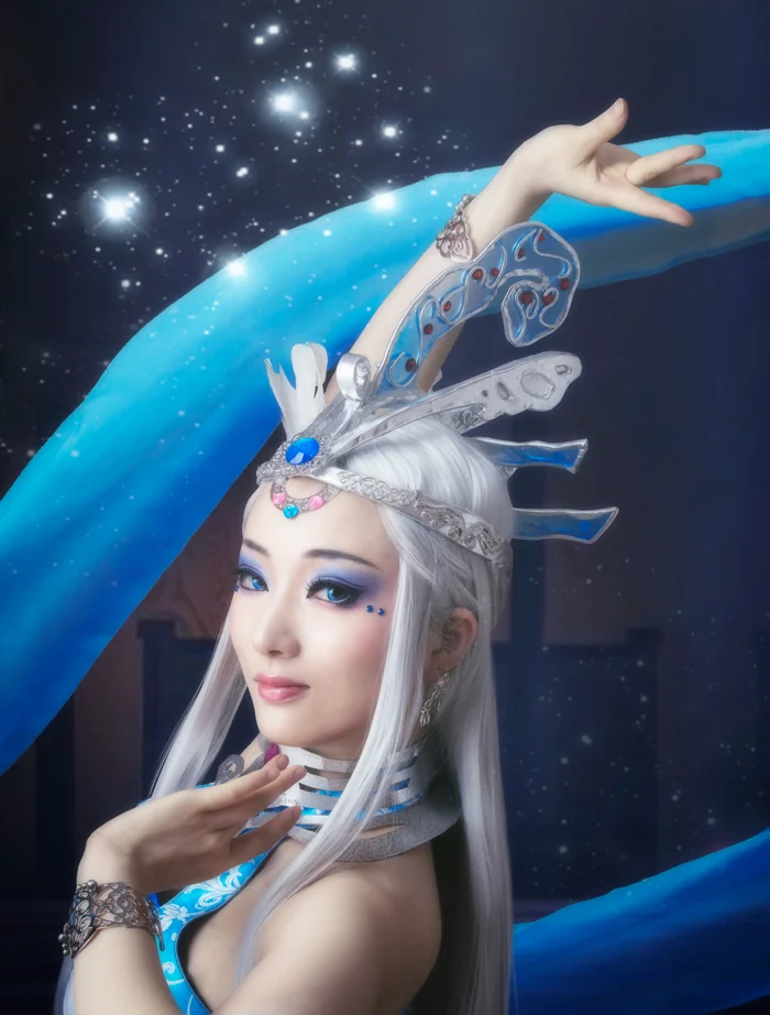 秦时明月雪女COS写真