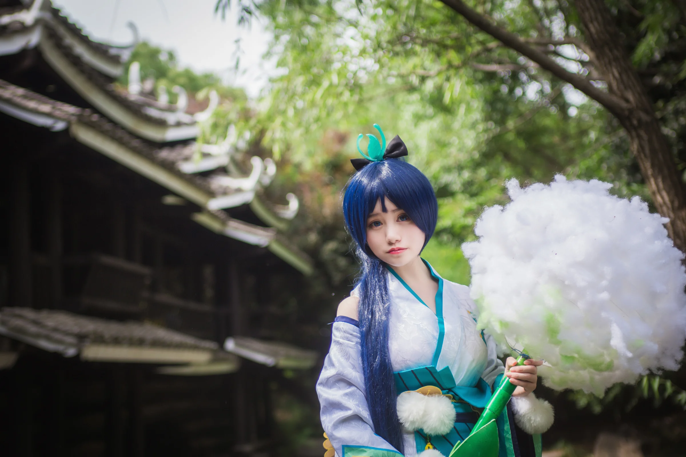 《阴阳师》萤草COS写真