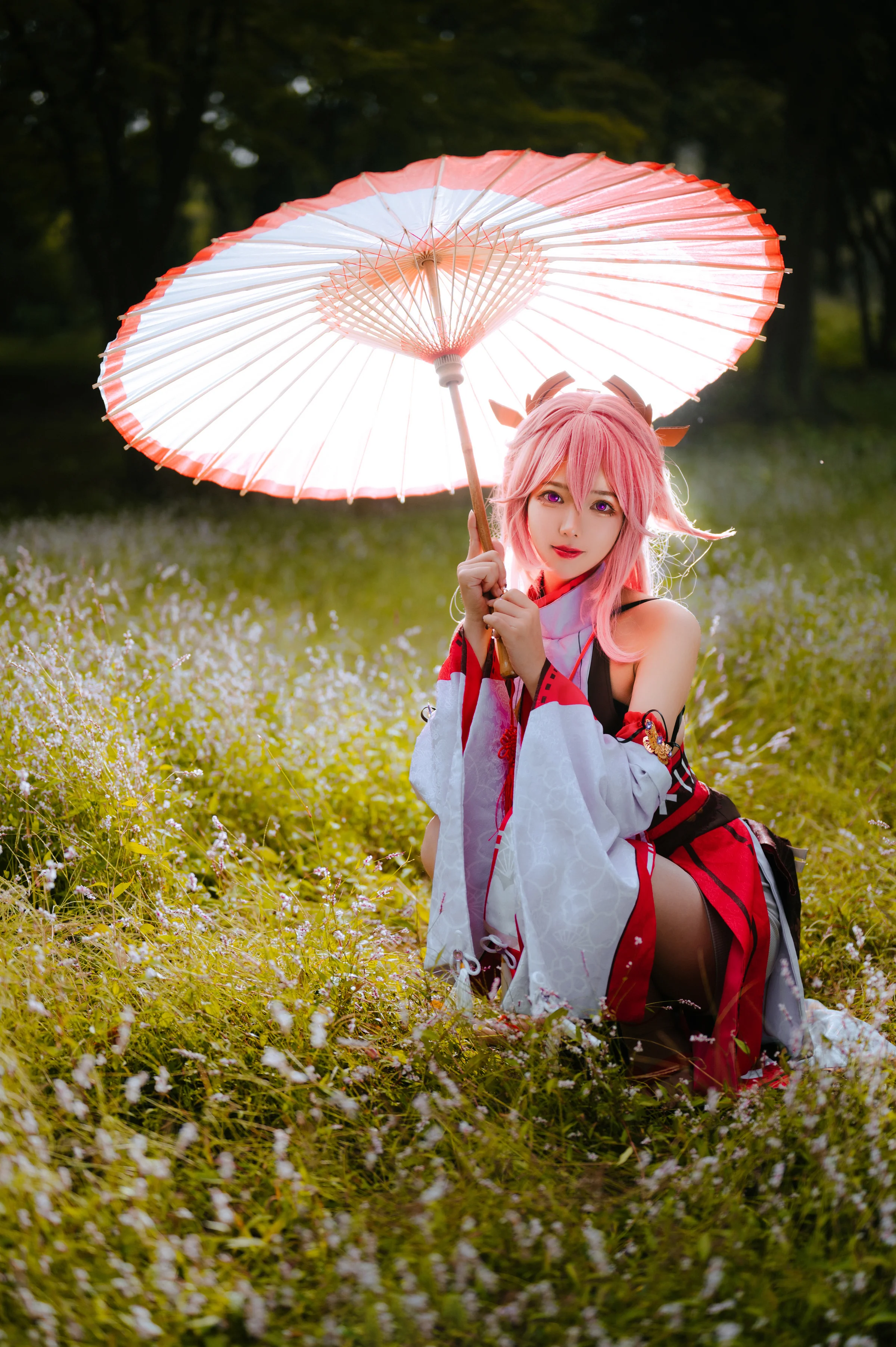《原神》八重神子COS写真