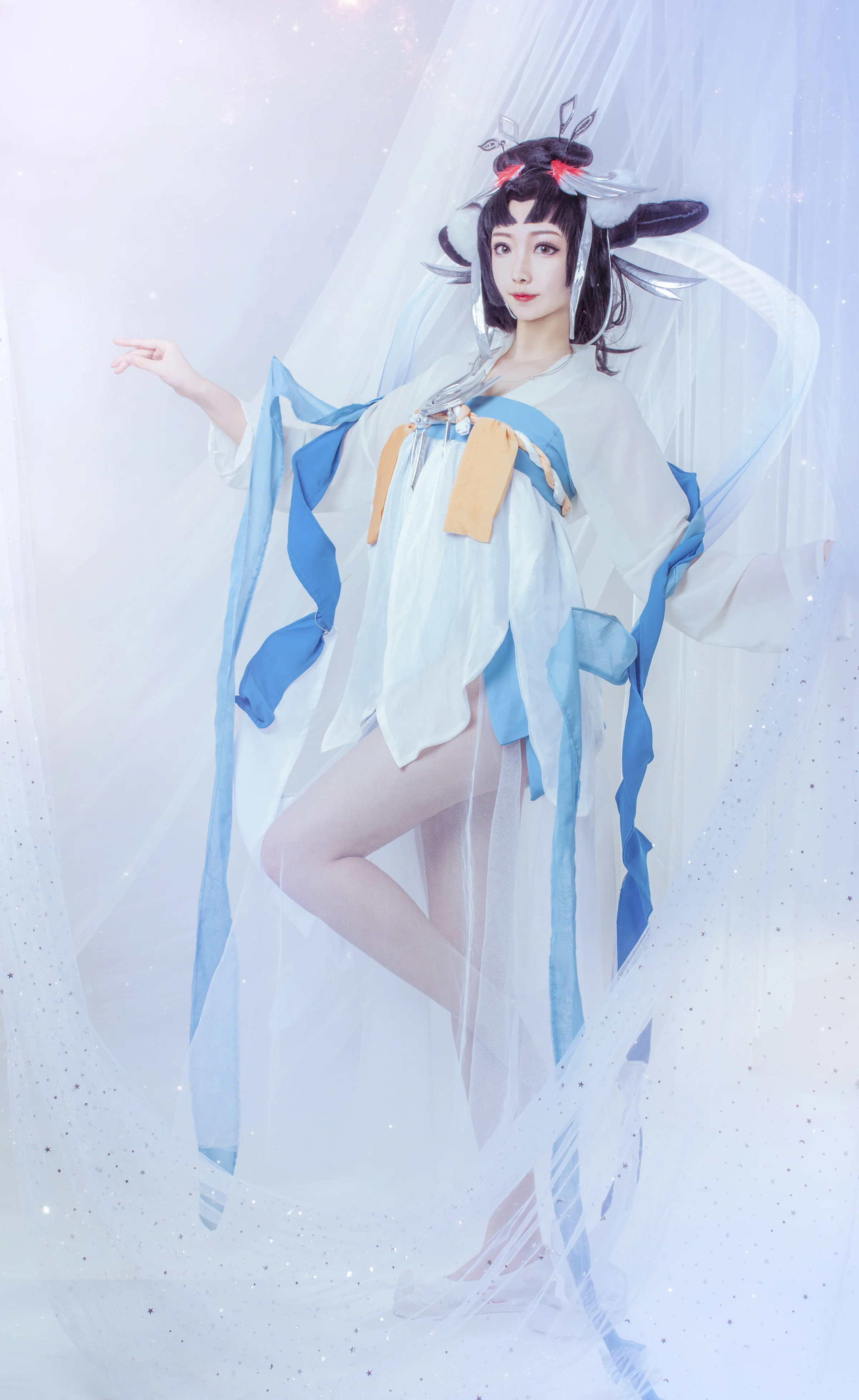 《王者荣耀》嫦娥如梦令COS写真
