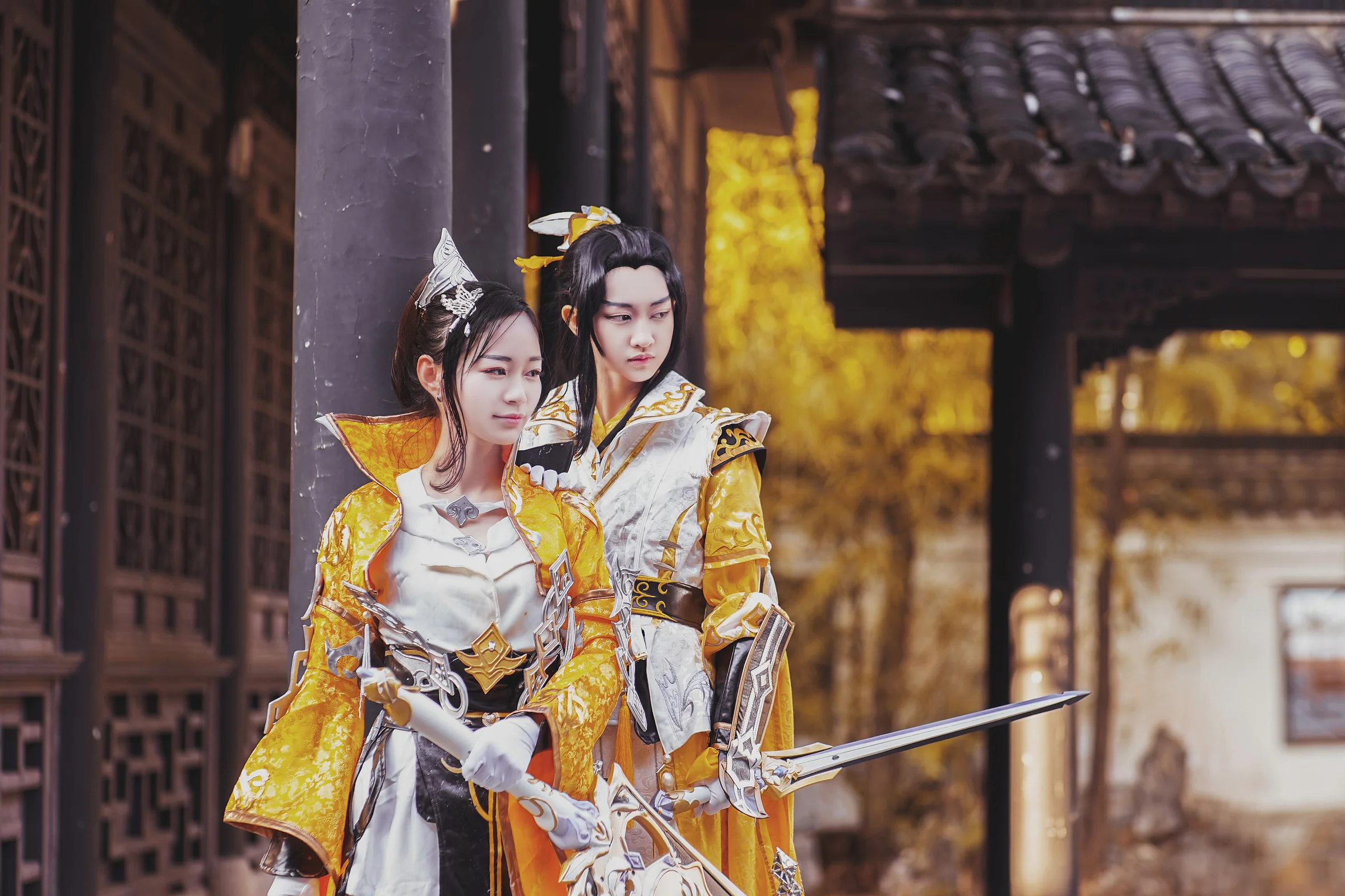 剑网三 藏剑帅哥成女COS写真
