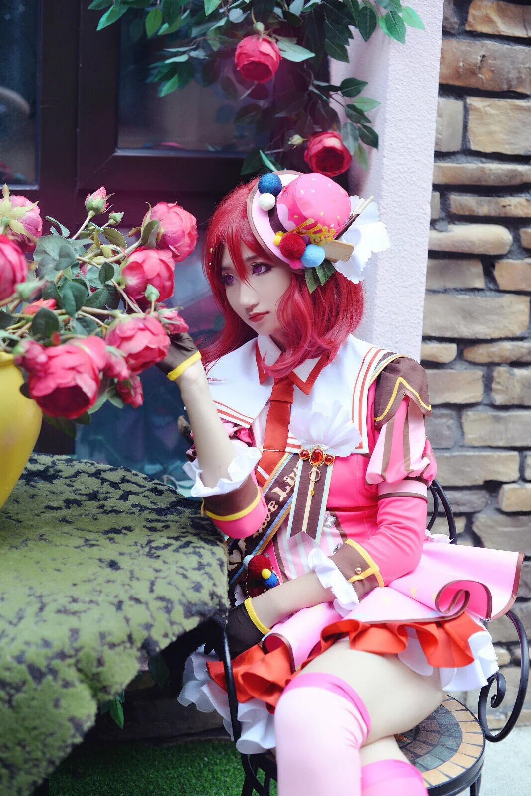 Love Live！西木野真姬冰激凌觉醒COS写真