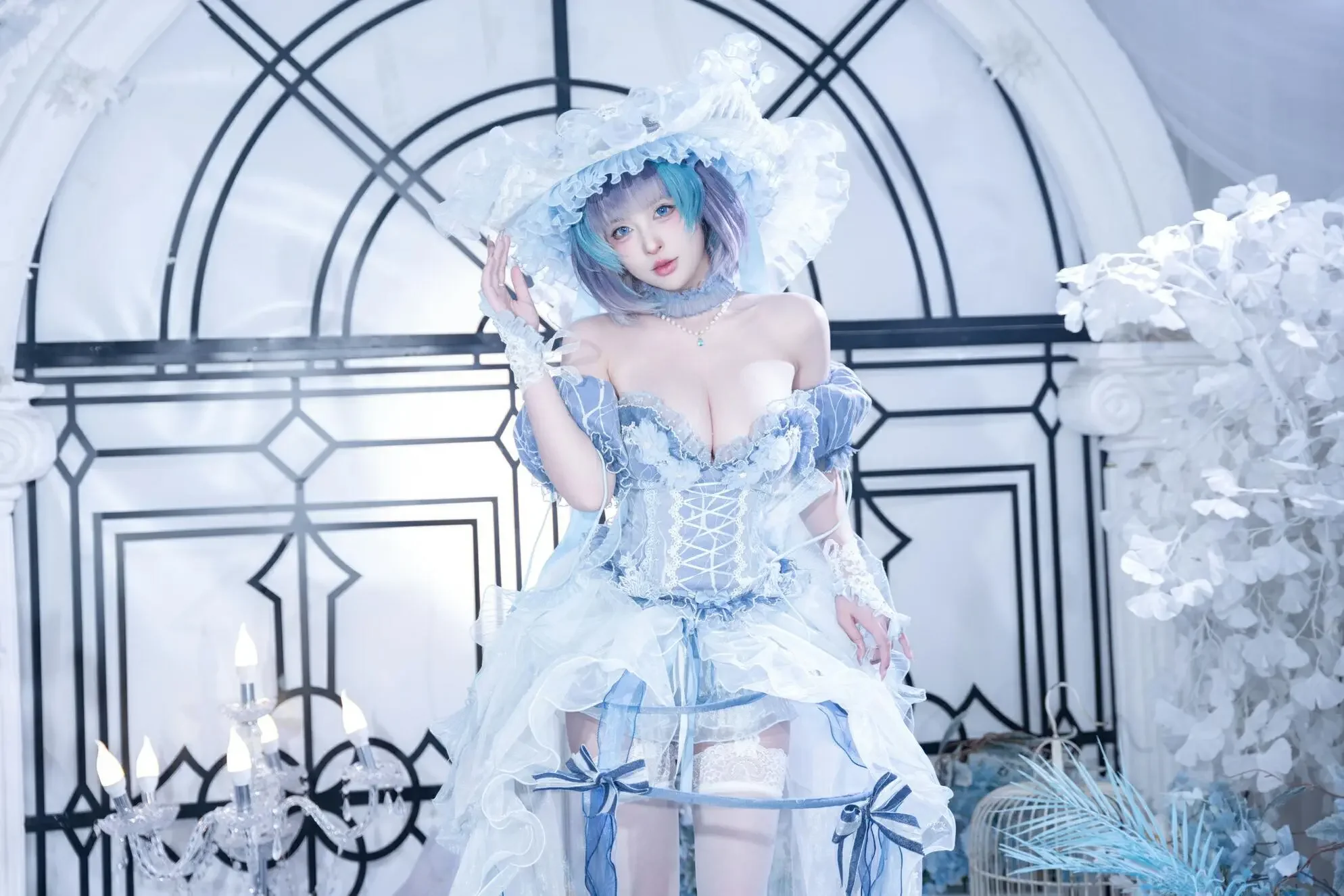 清水由乃 – 碧蓝航线 柴郡废稿礼服｜高清图片集
