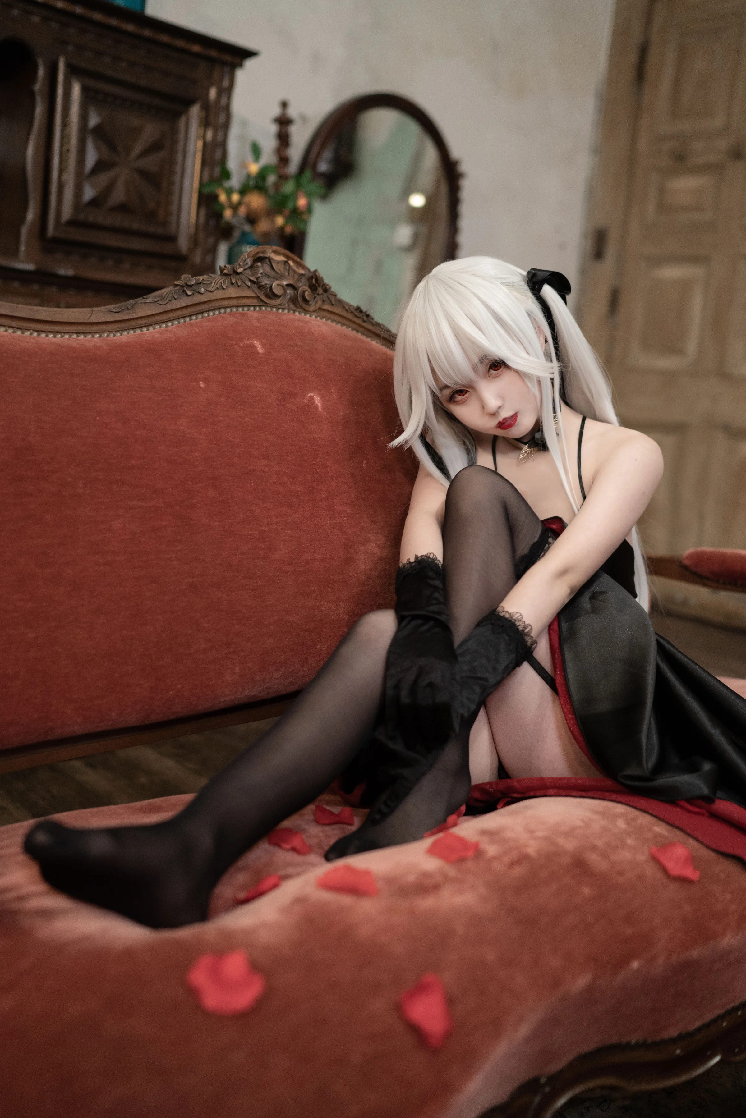 美少女万华镜 -被诅咒之传说少女 篝之雾枝礼服COS写真
