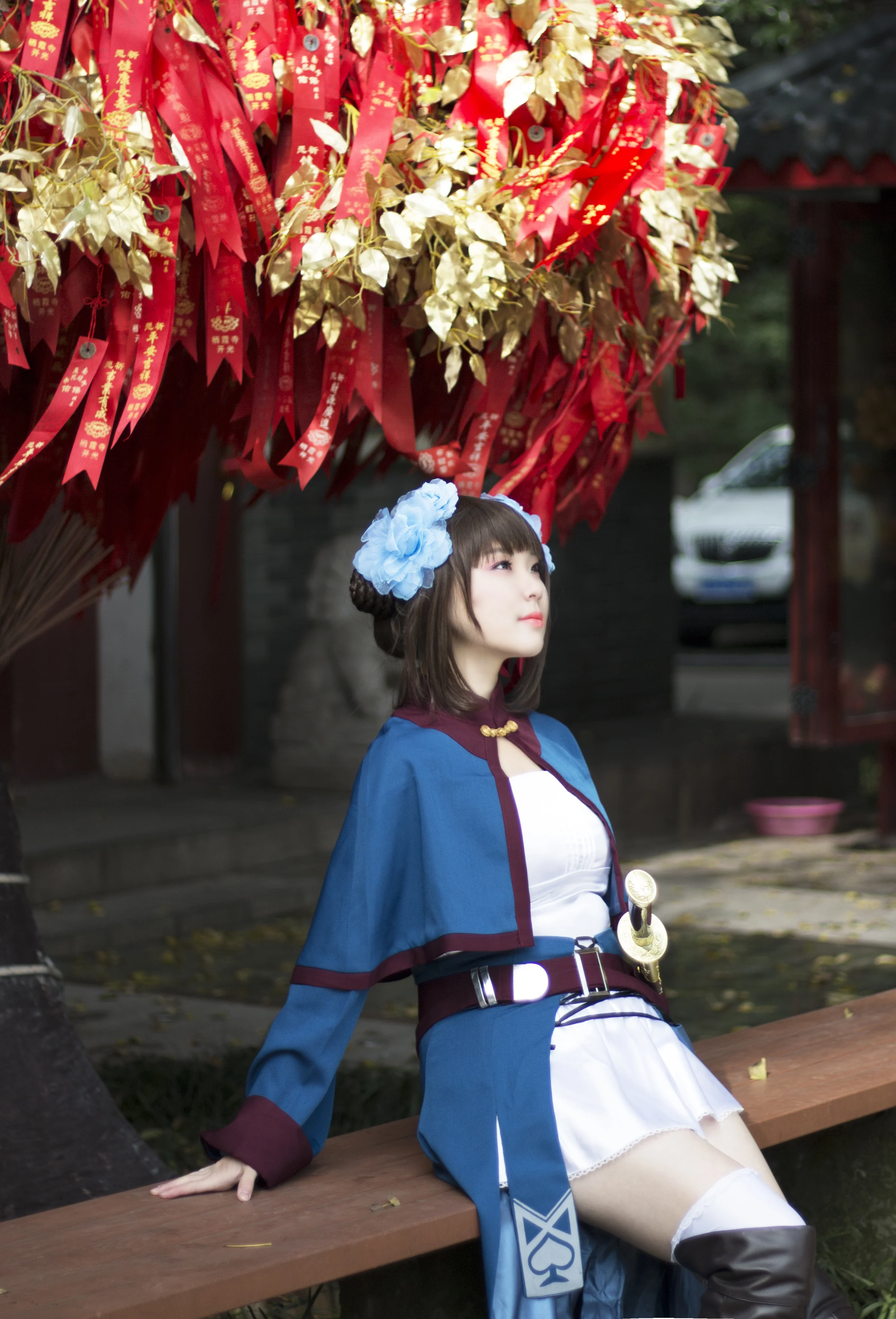 黑塔利亚王春燕COS写真