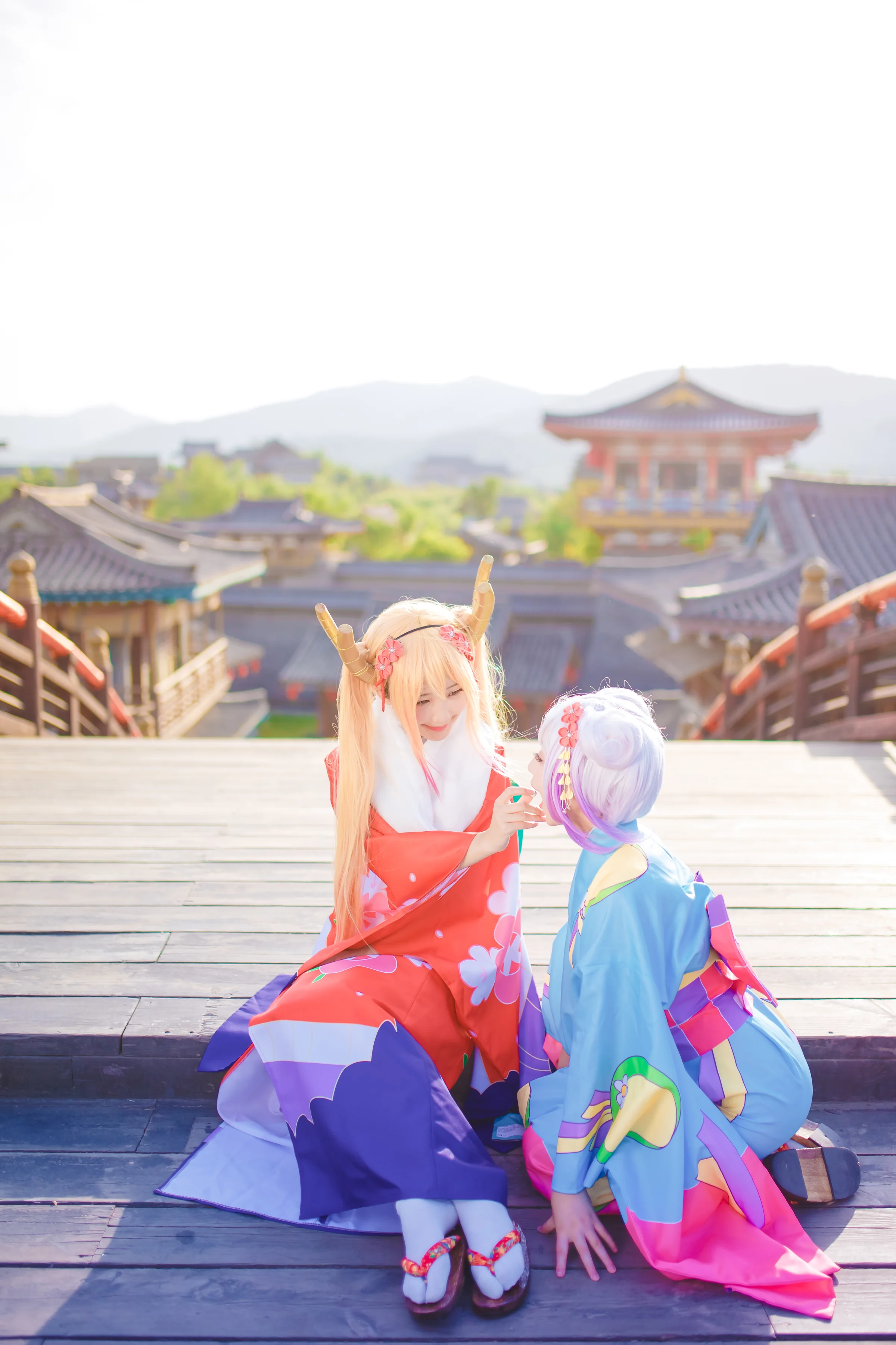 康娜和托尔的和服之旅COS写真