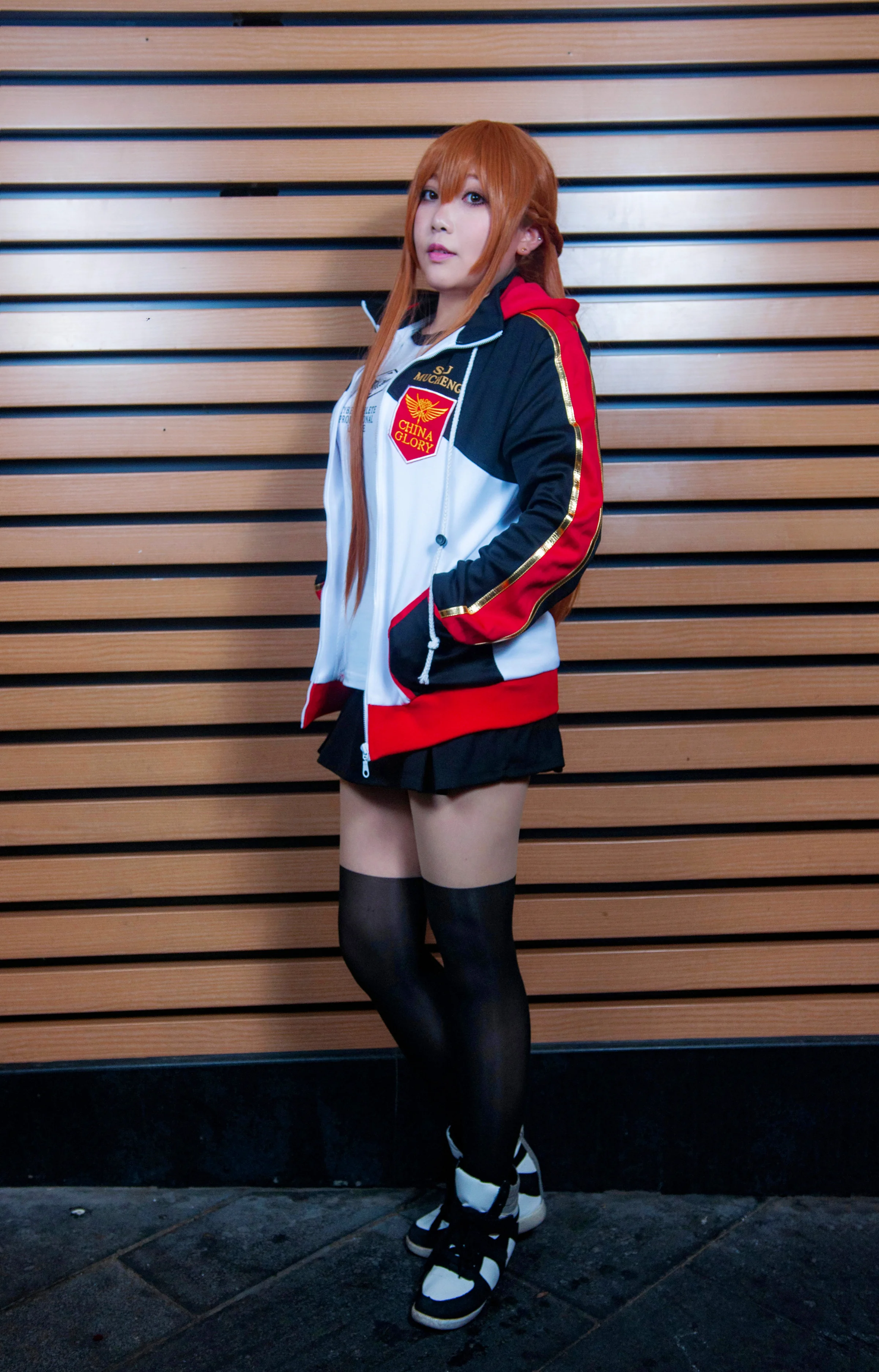全职高手 国家队队服 苏沐橙COS写真