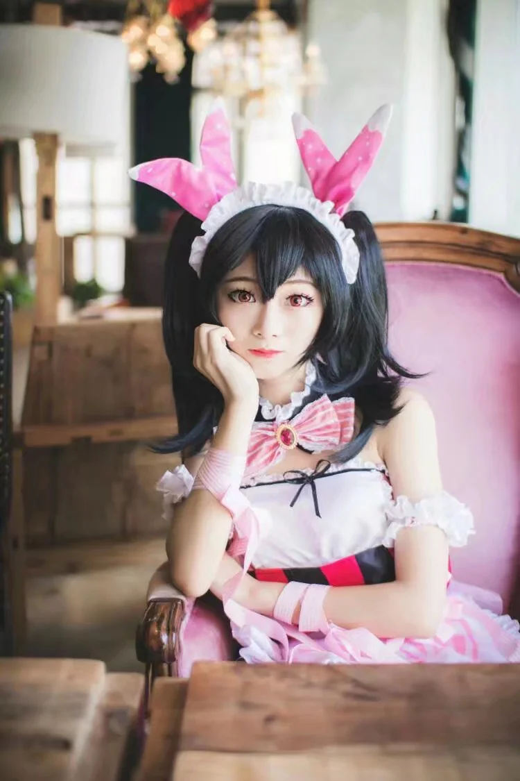 lovelive妮可情人节女仆COS写真