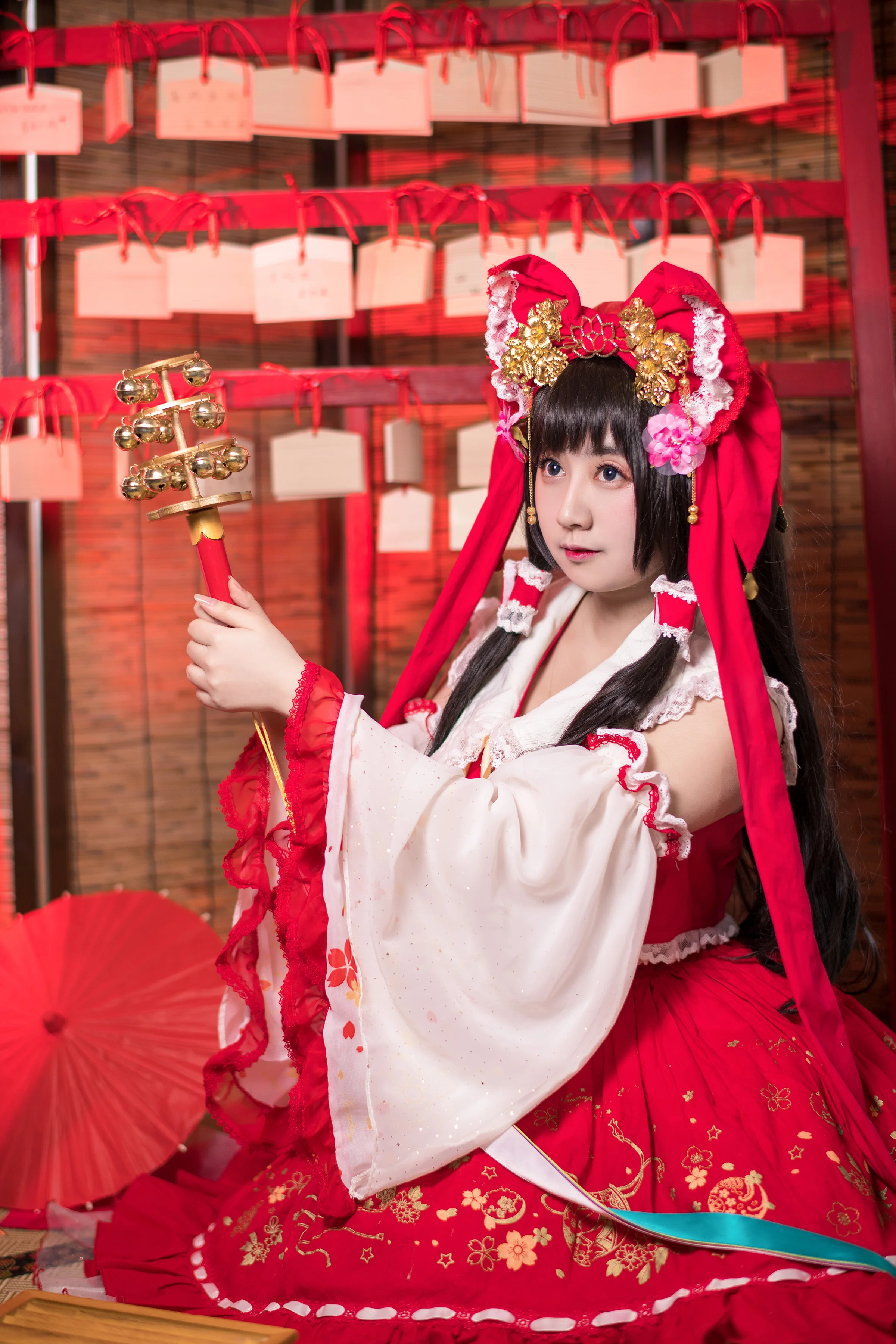 东方project博丽灵梦COS写真