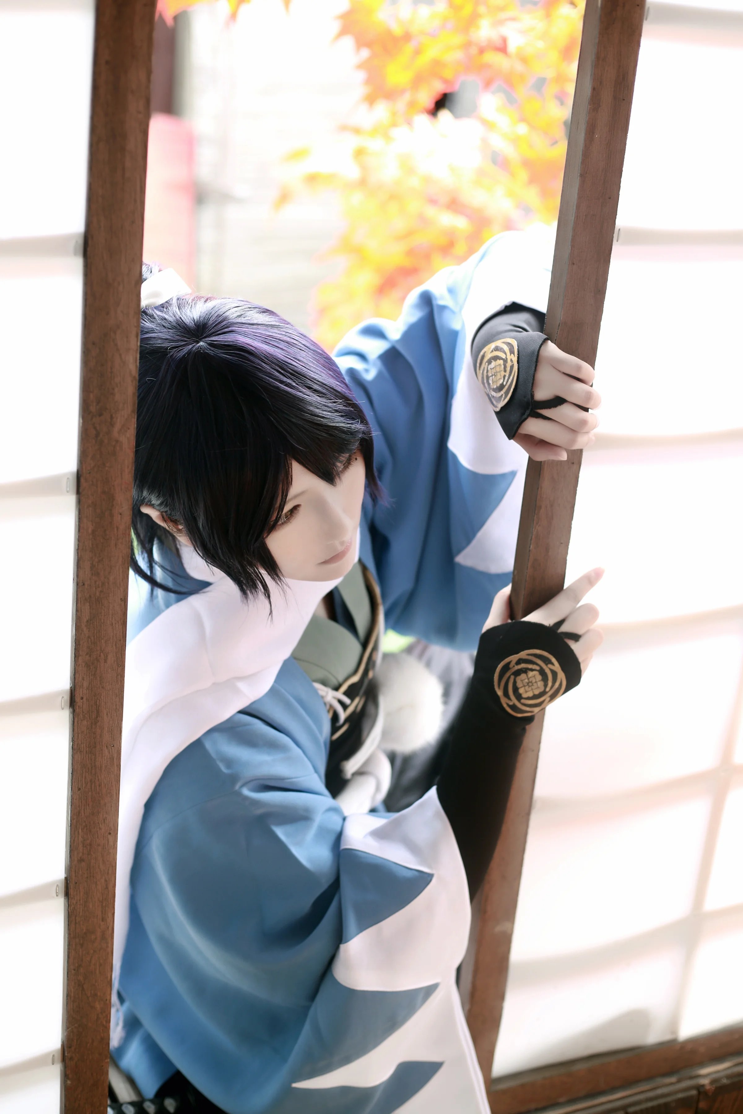 刀剑乱舞大和守安定COS写真