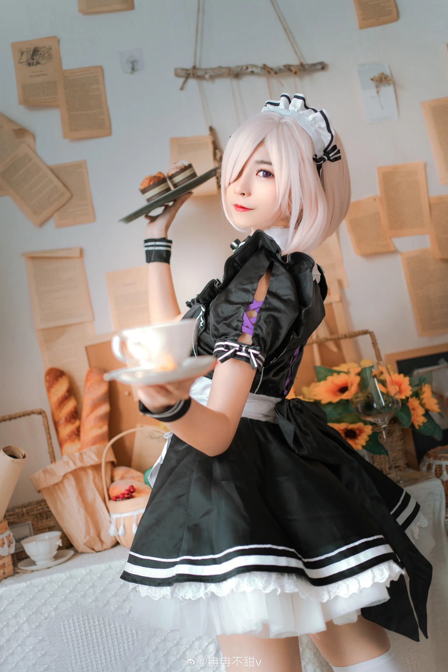 Fate/Grand Order 玛修·基列莱特 女仆COS写真