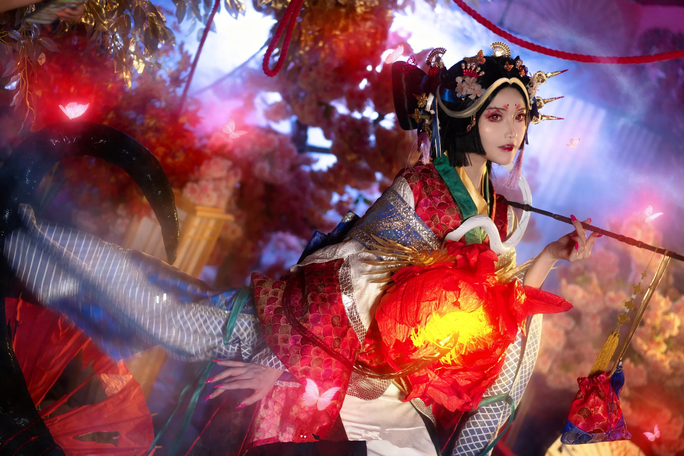 阴阳师清姬化烟COS写真