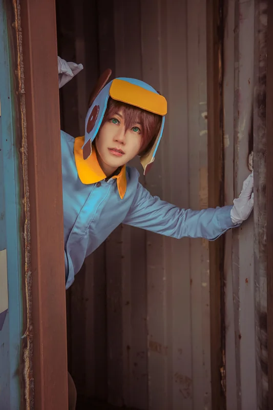舒舒克与贝塔拟人COS写真