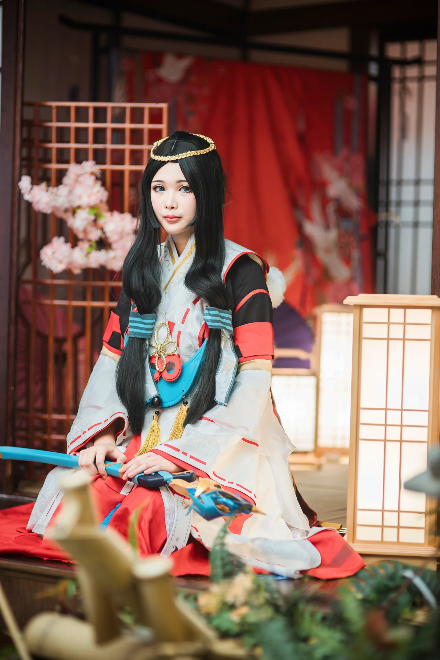 阴阳师八百比丘尼COS写真