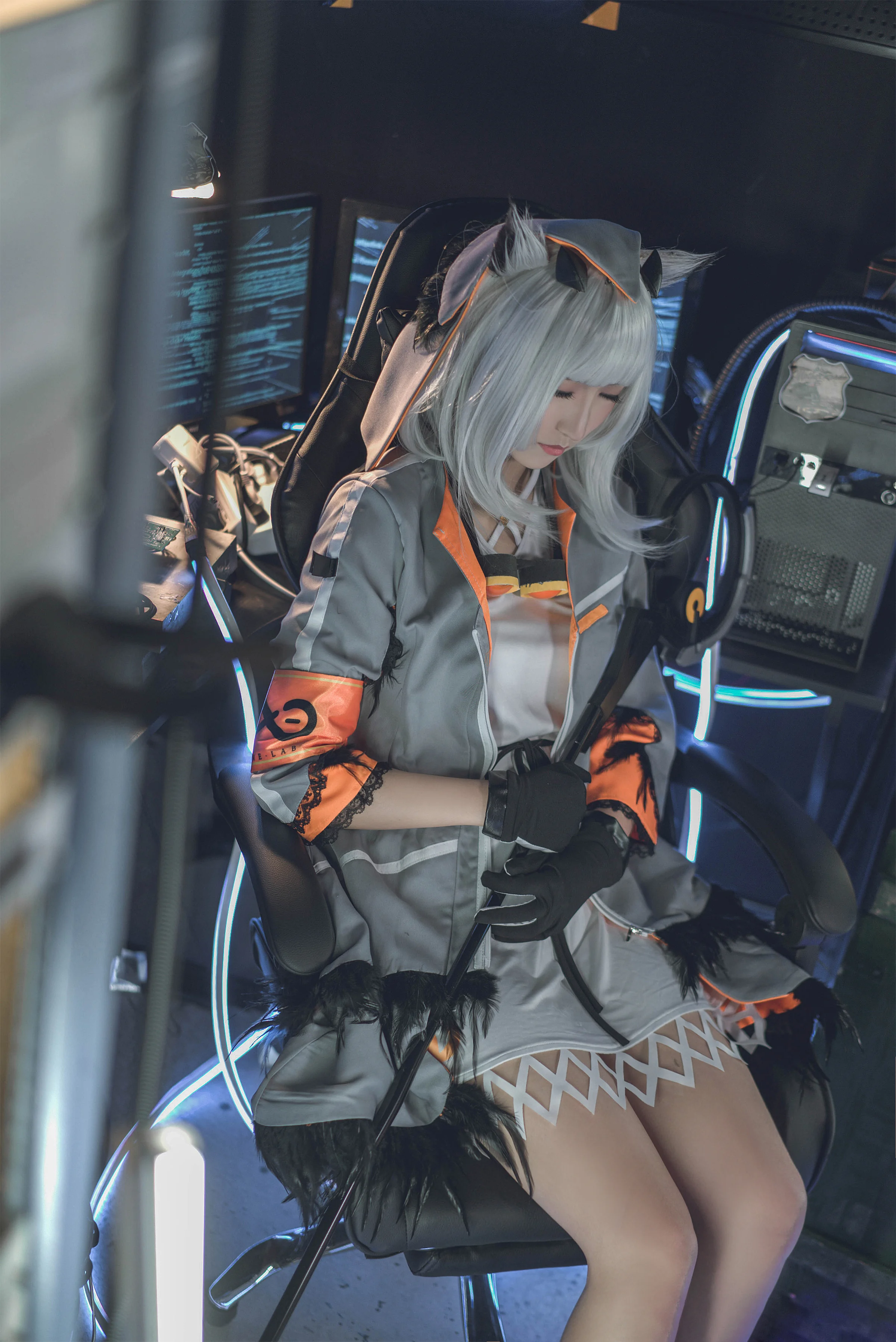 明日方舟 白面鸮COS写真