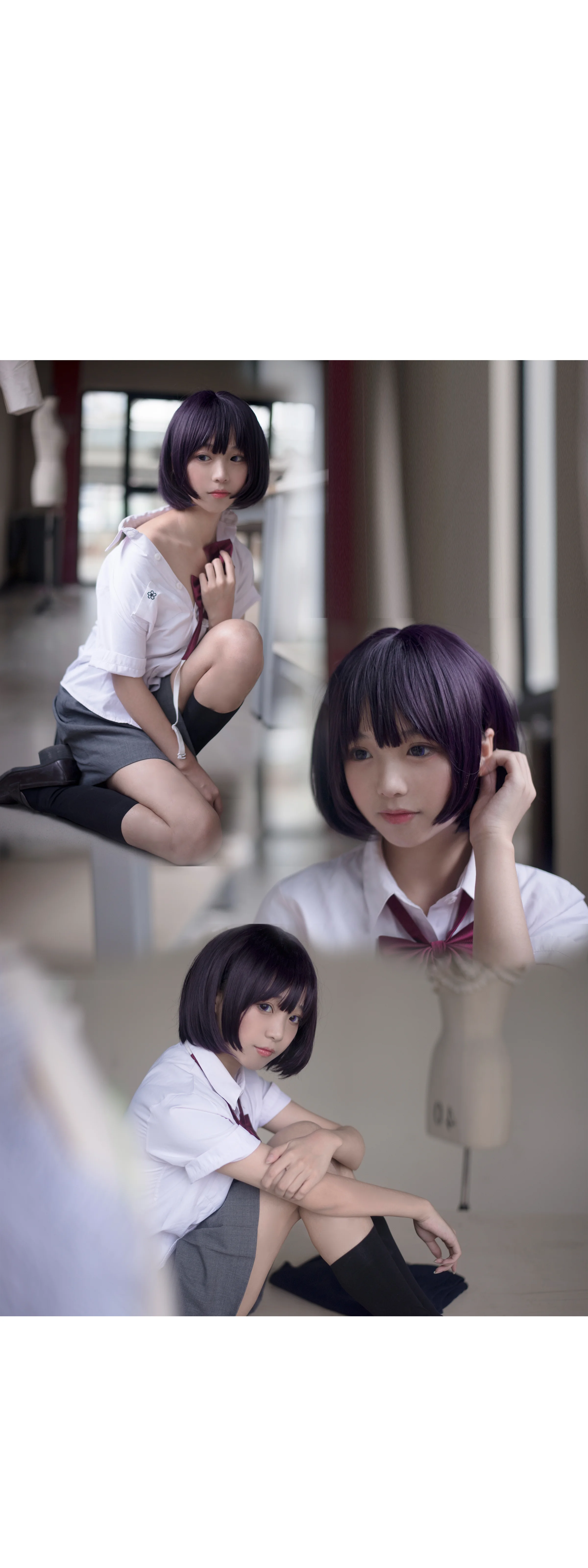 人渣的本愿安乐冈花火COS写真