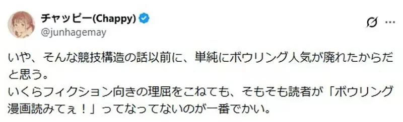 《以保齡球為主題的作品》為什麼這麼少？是受限於規則還是其他原因呢？｜高清图片集