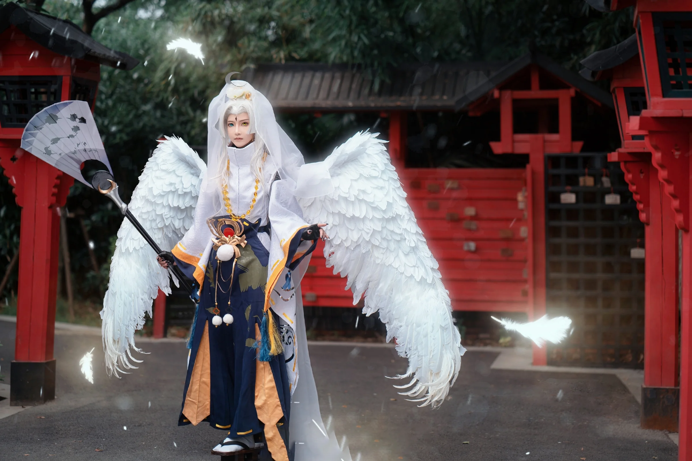 阴阳师 少羽大天狗COS写真