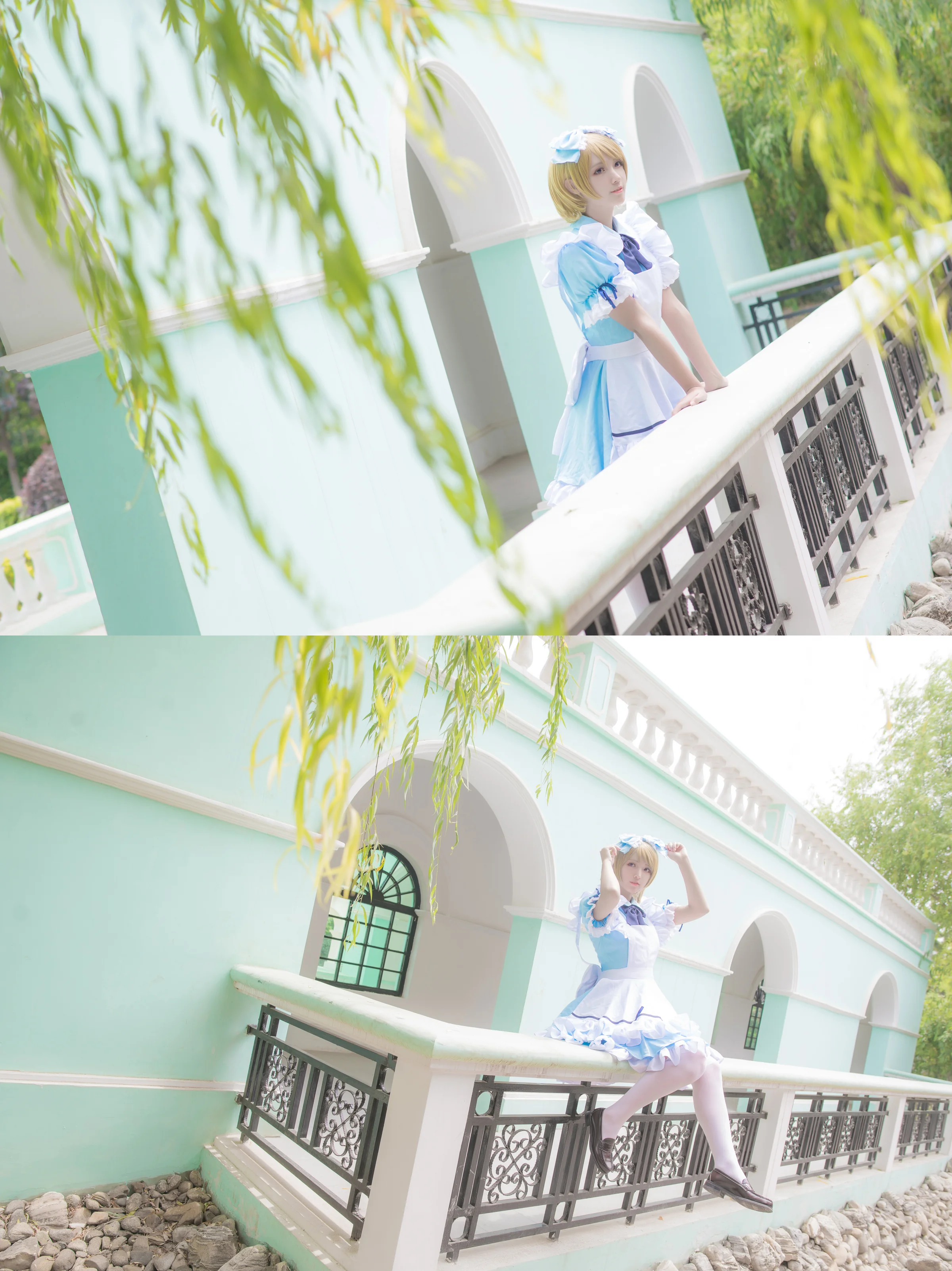 lovelive！花阳爱丽丝同人COS写真
