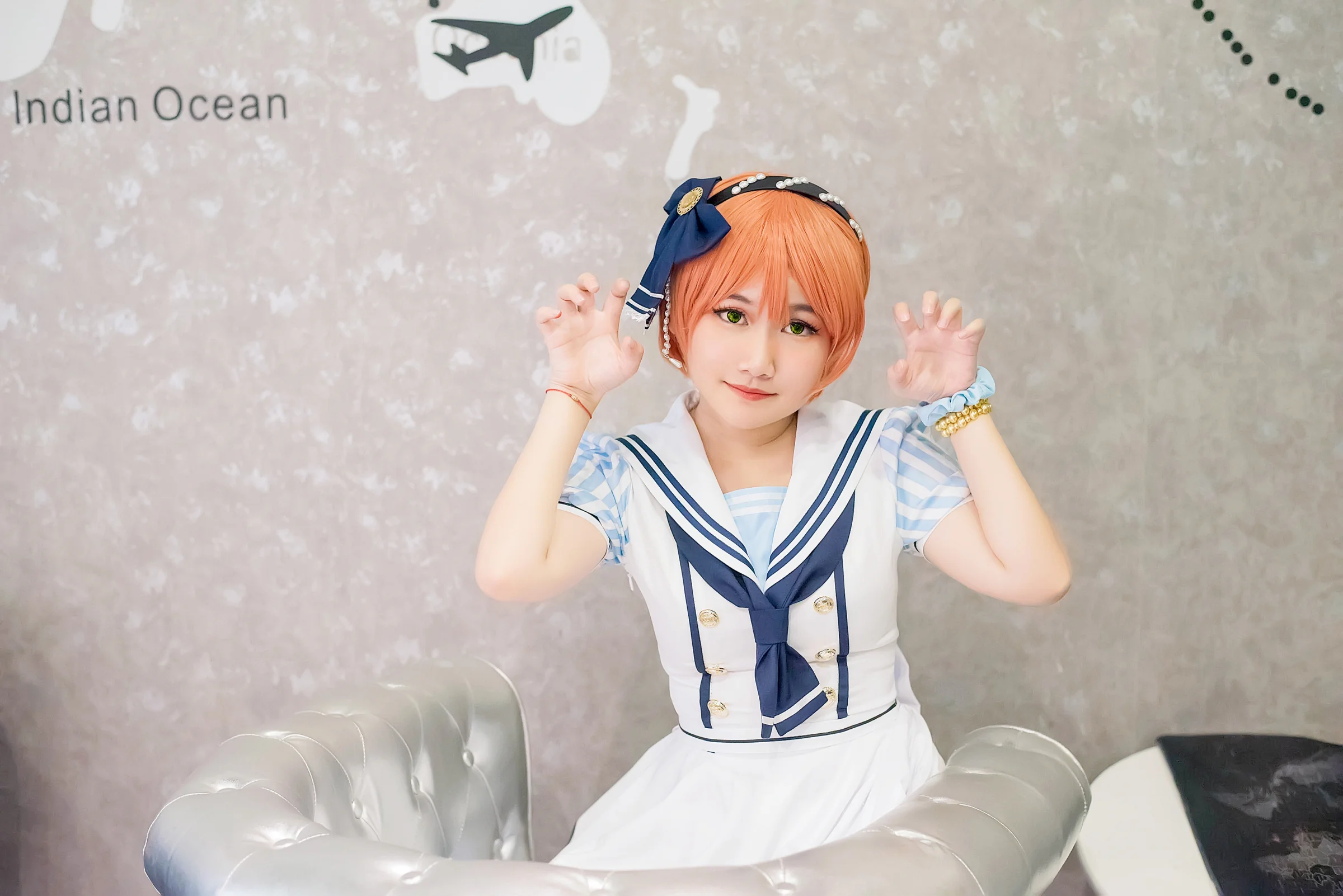 Love Live！海盗未觉醒凛喵COS写真