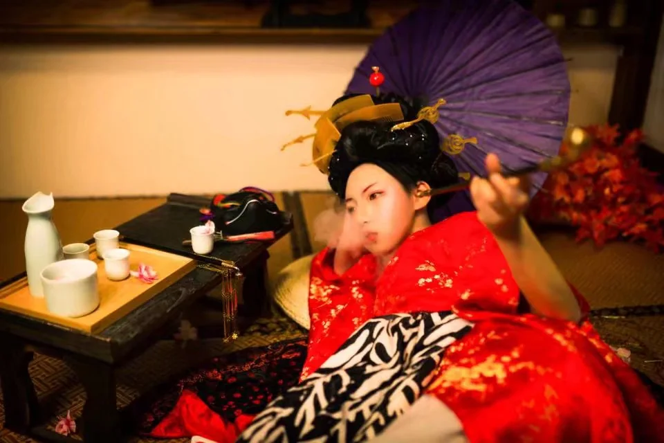 恶女花魁 日暮COS写真