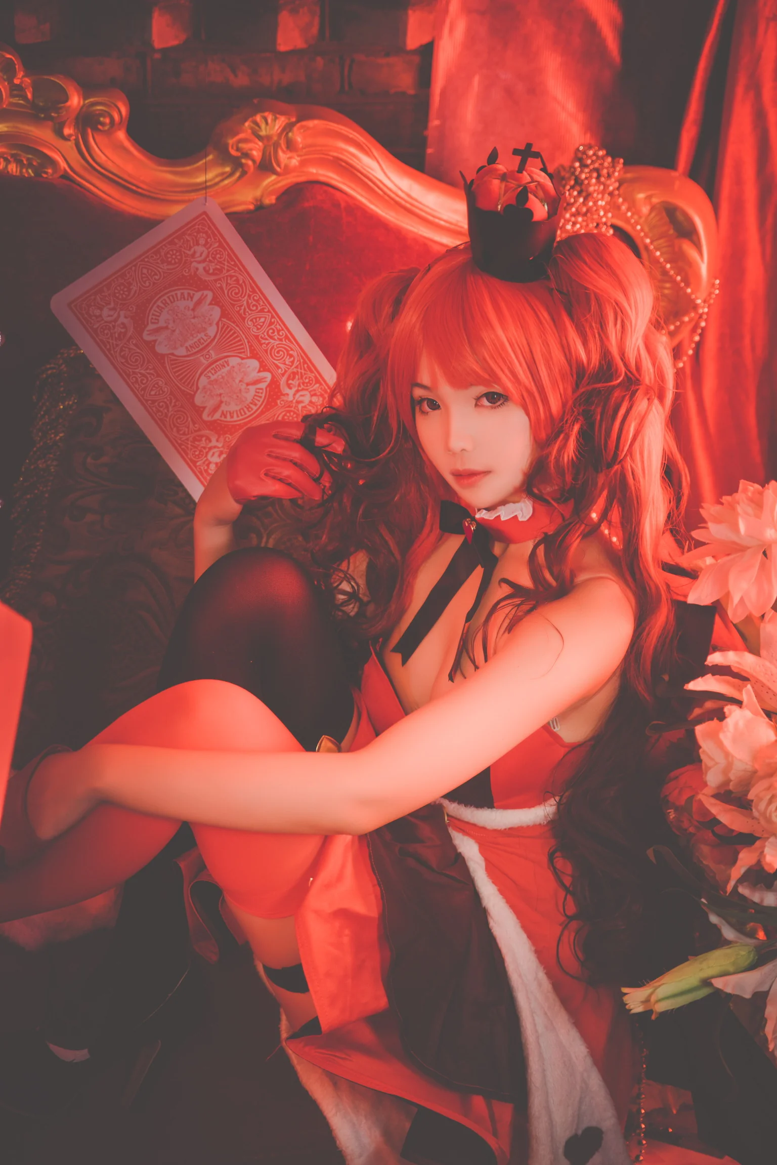 童话another系列红心女王COS写真