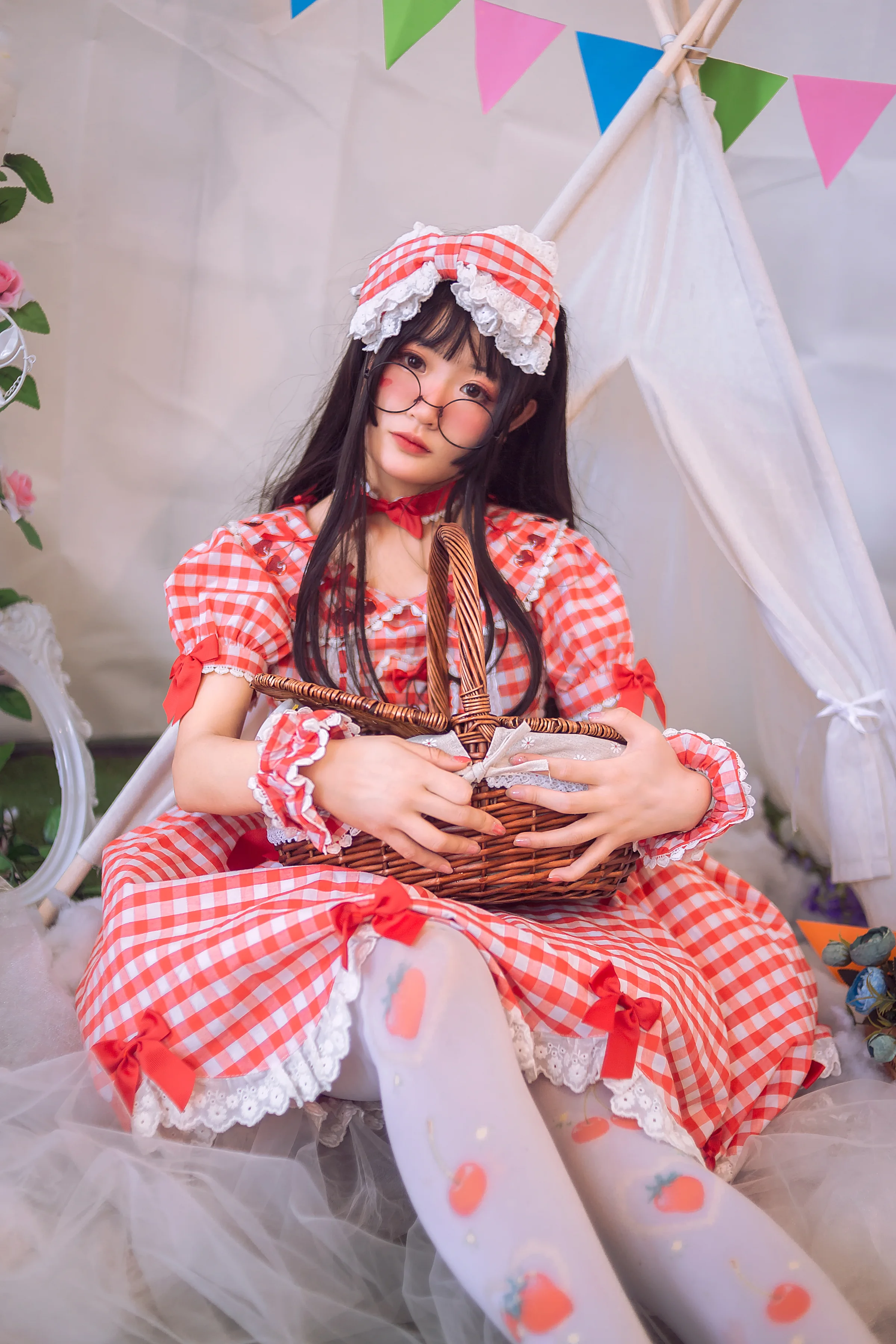lolita私影，要一起野餐嘛？｜高清图片集