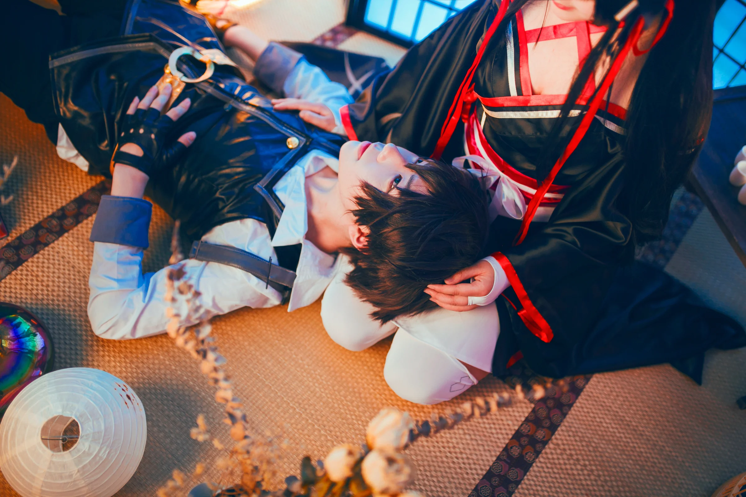 技巧少女不会受伤 夜夜COS写真，我会一直陪你，直到世界尽头