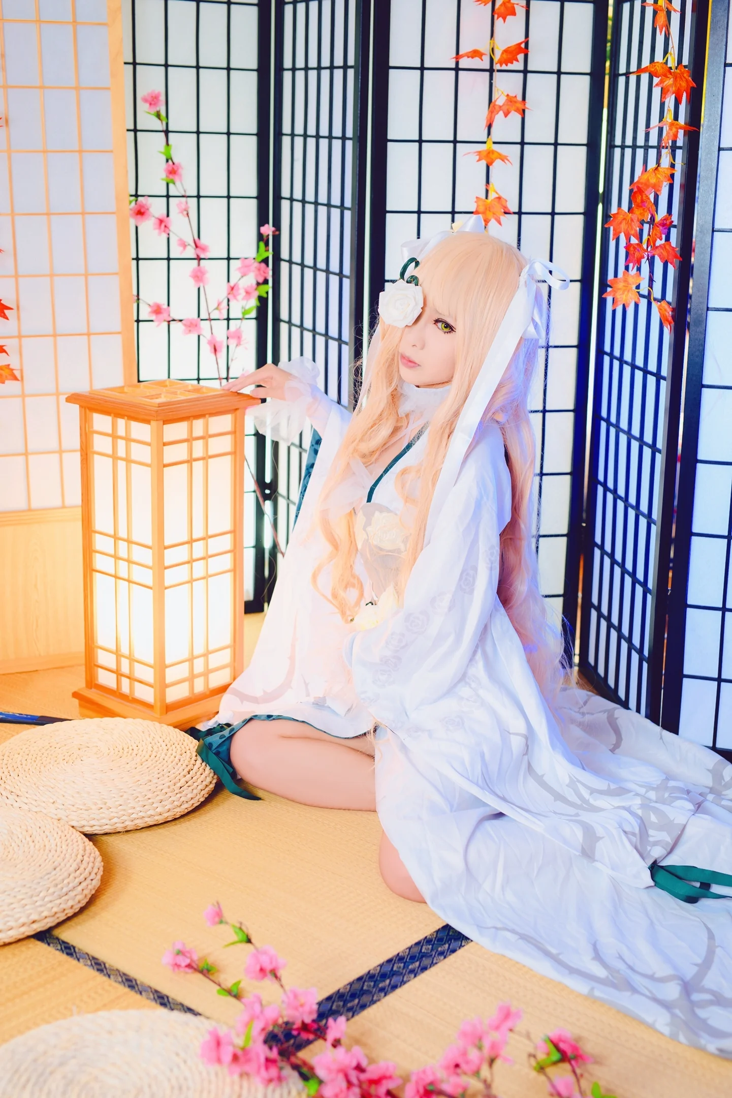 蔷薇少女雪华绮晶COS写真