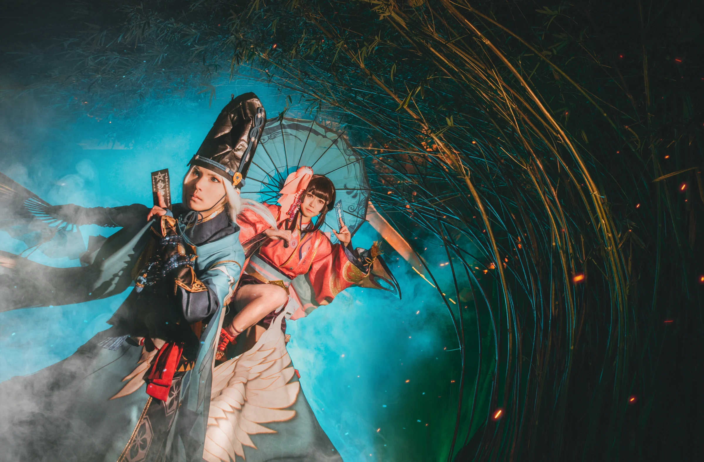 阴阳师神乐＆晴明COS写真みんなを守る