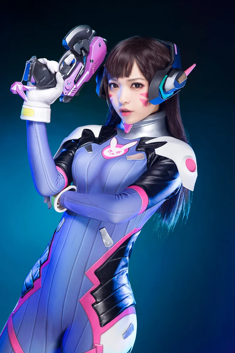 守望先锋 D.va 原皮 COS写真