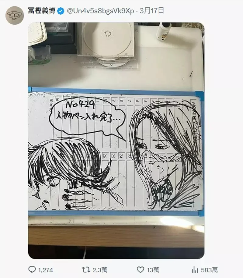 冨樫義博在網上分享《獵人》最新進度 也許不久之後休刊模式就會更改成復刊模式囉｜高清图片集