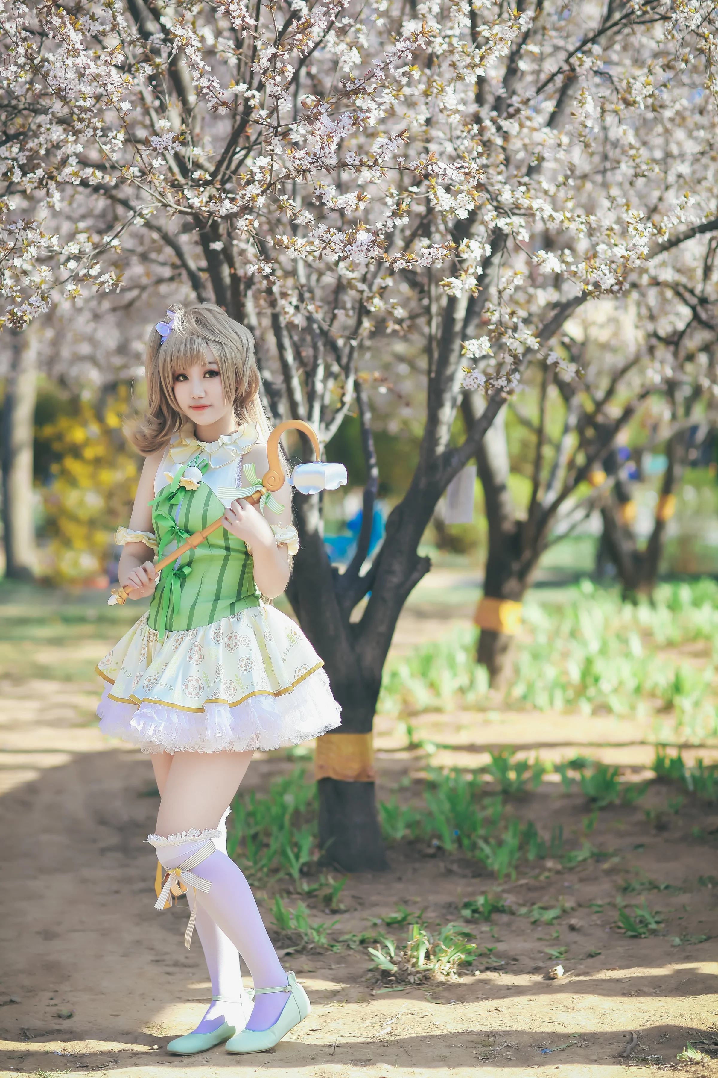 南小鸟花精灵觉醒COS写真