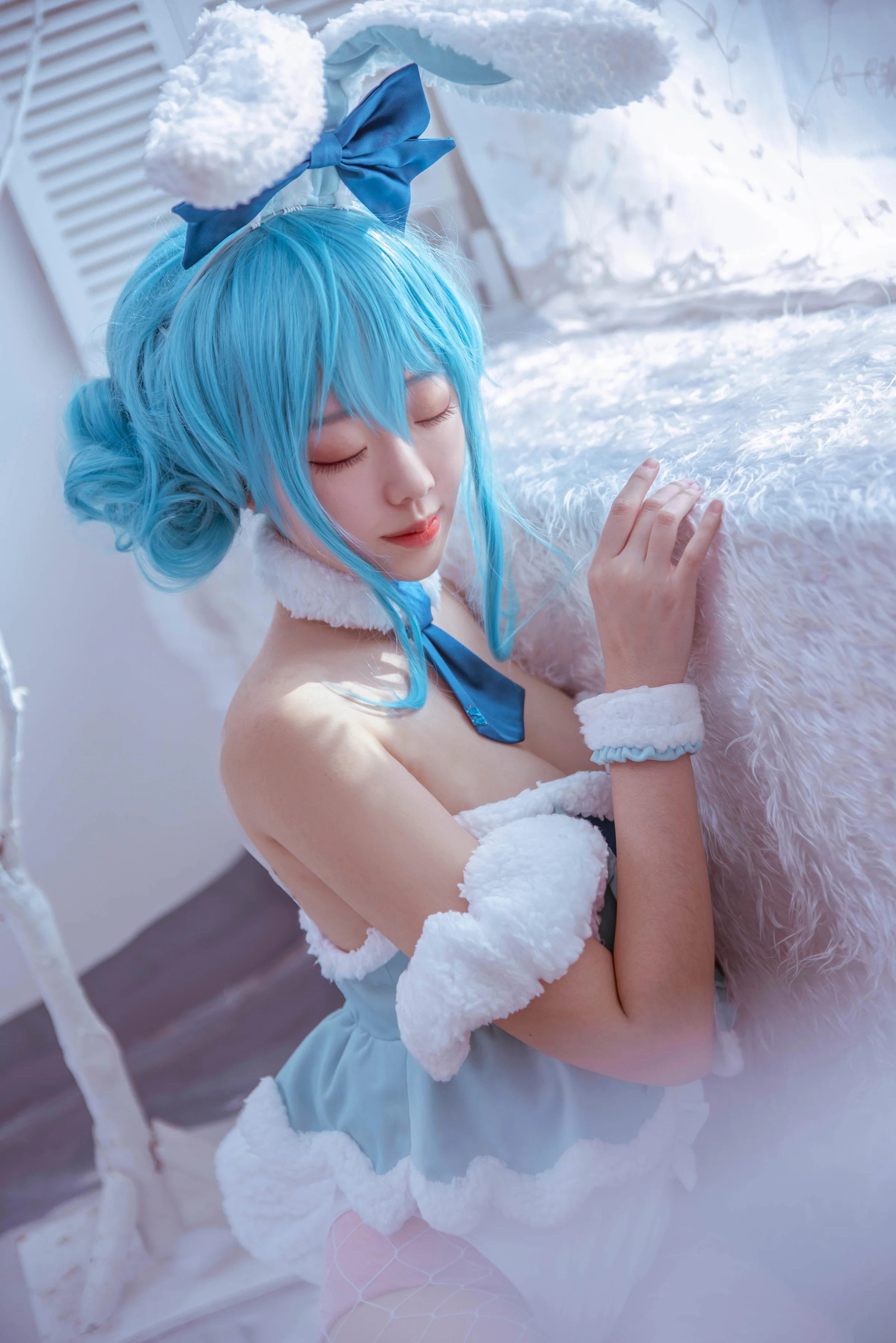 初音兔女郎COS写真