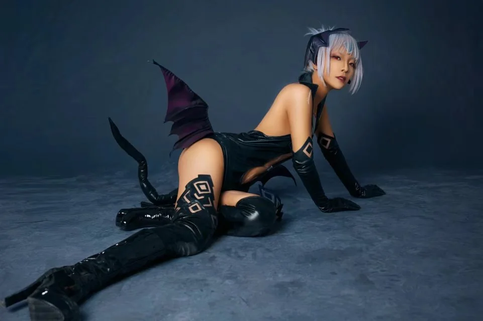 Fate/GrandOrder阿提拉小恶魔COS写真