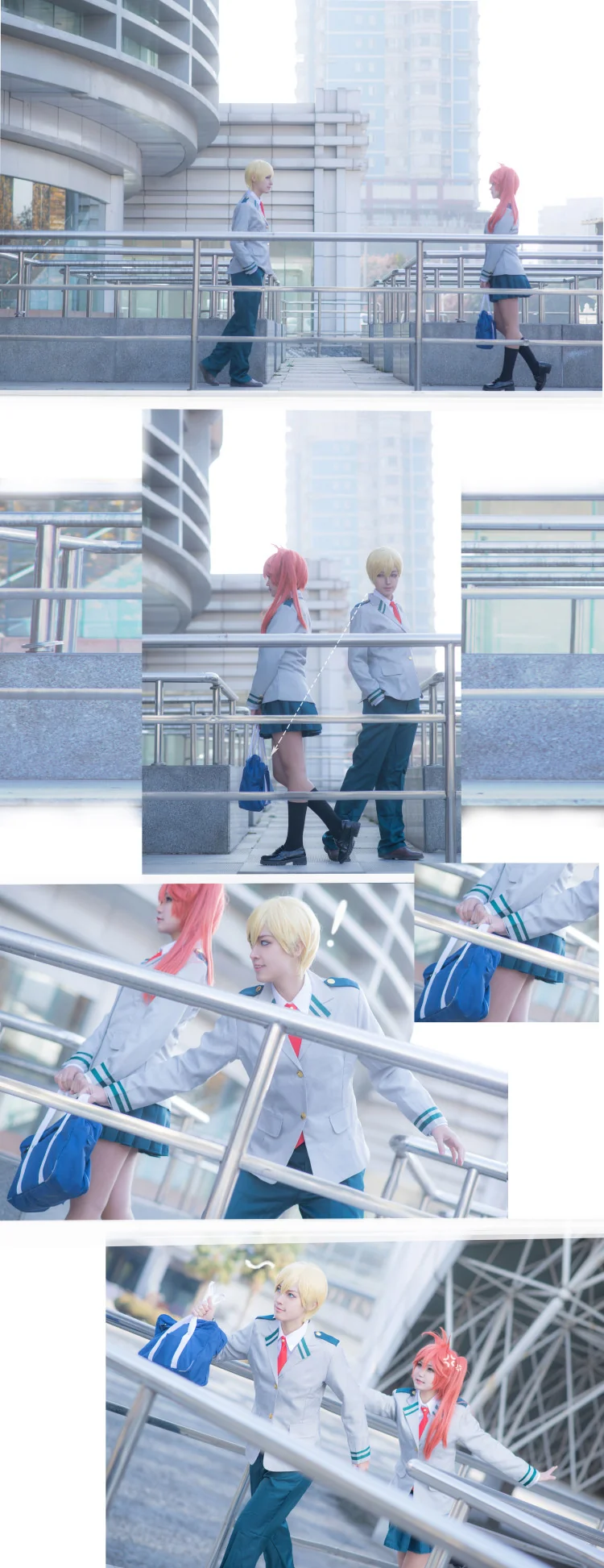 我的英雄学院 物间x拳藤COS写真