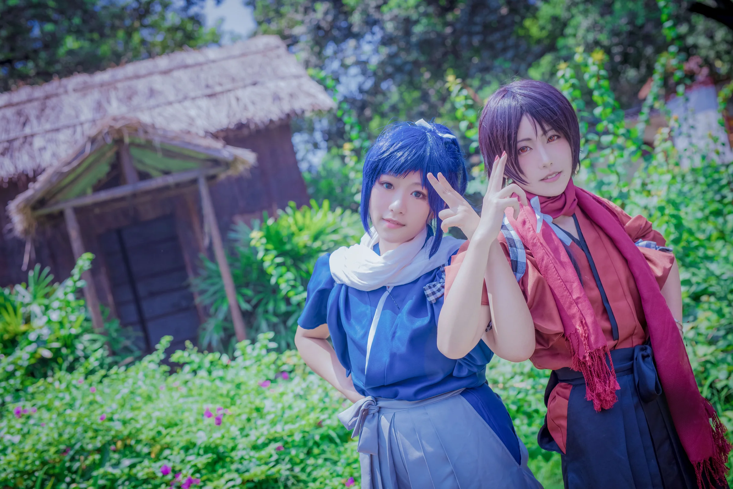 刀剑乱舞加州清光COS写真